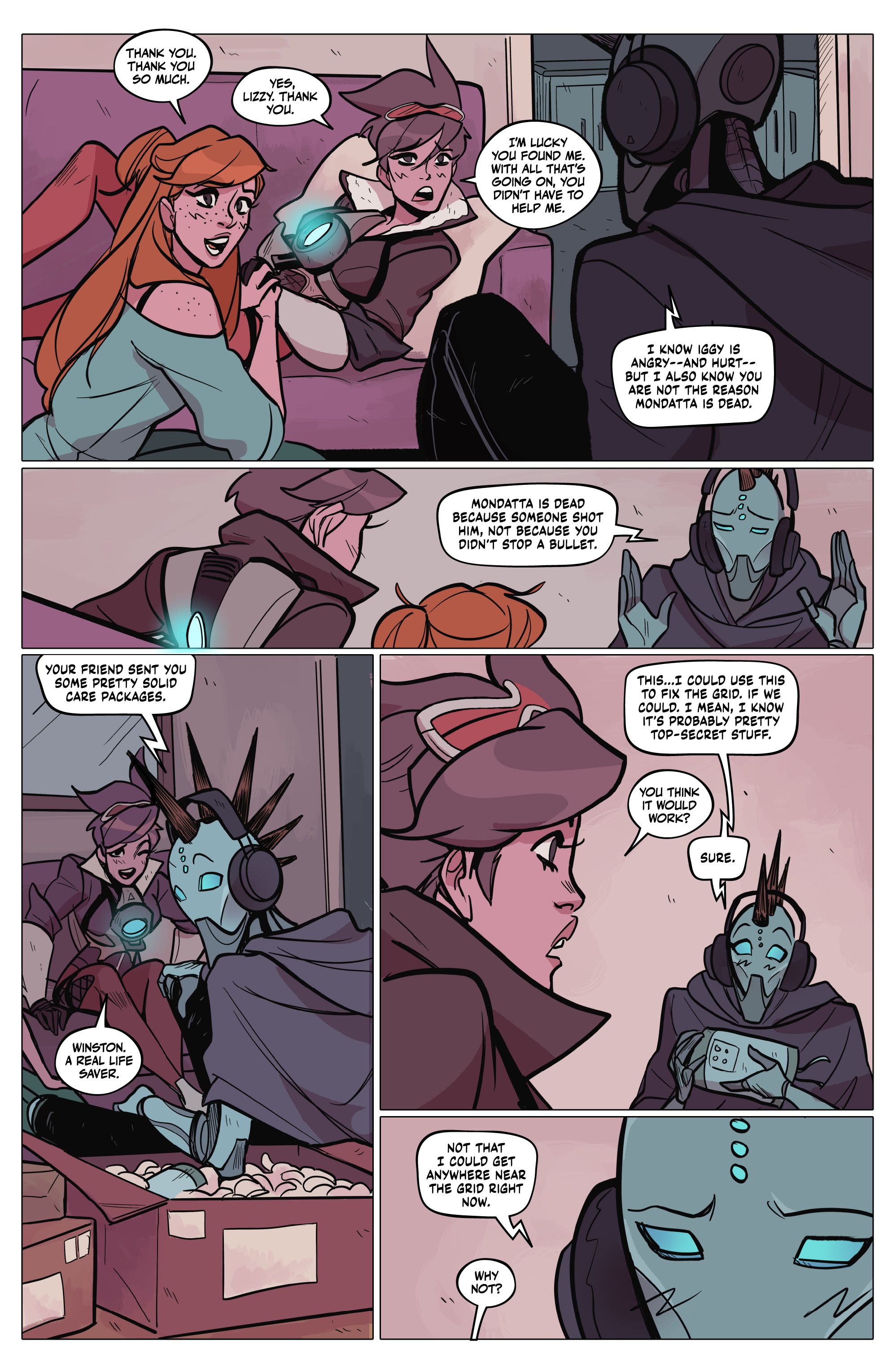 <{ $series->title }} issue 4 - Page 9