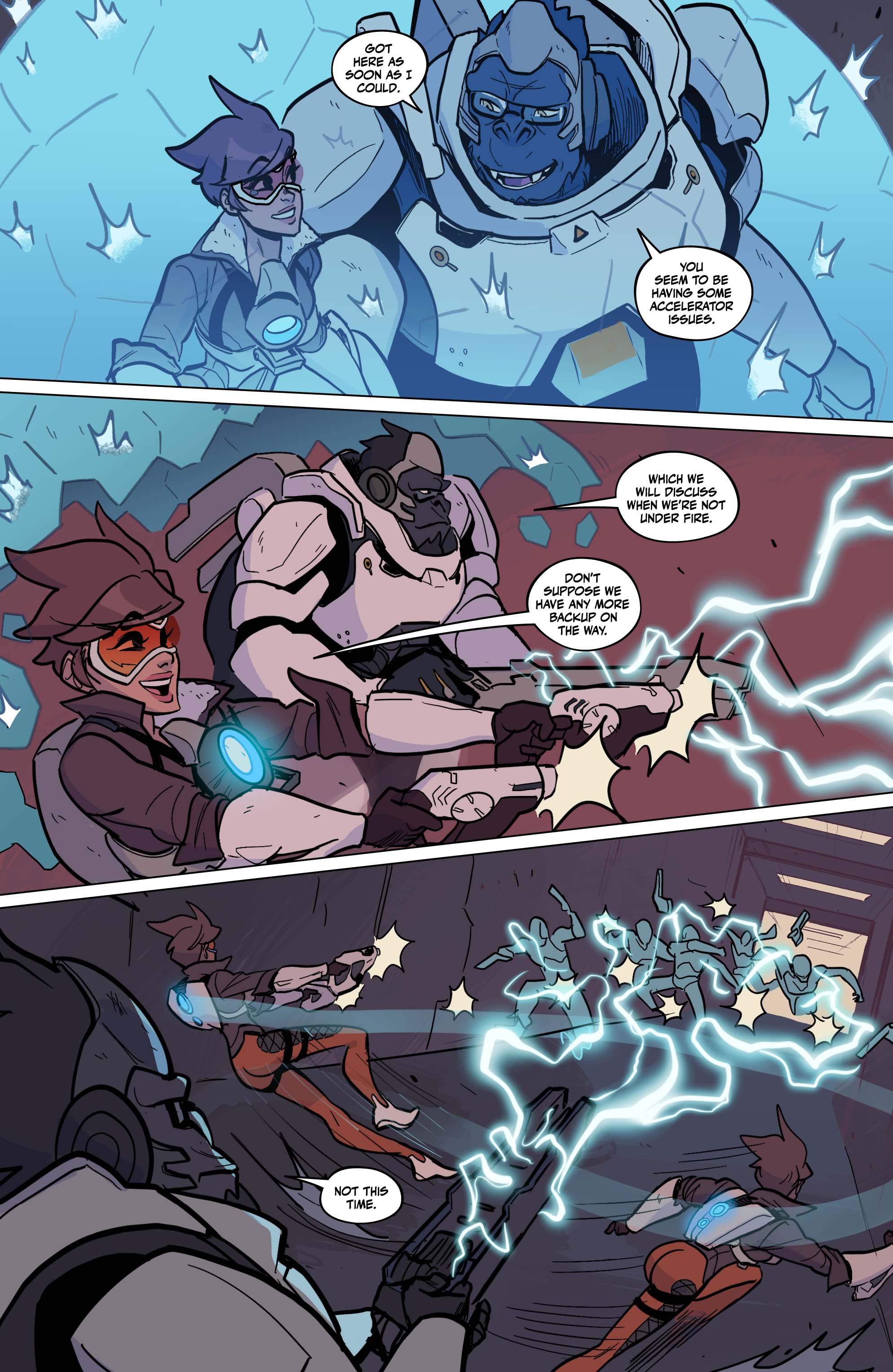 Overwatch: Tracer — London Calling (2020-) issue 5 - Page 9