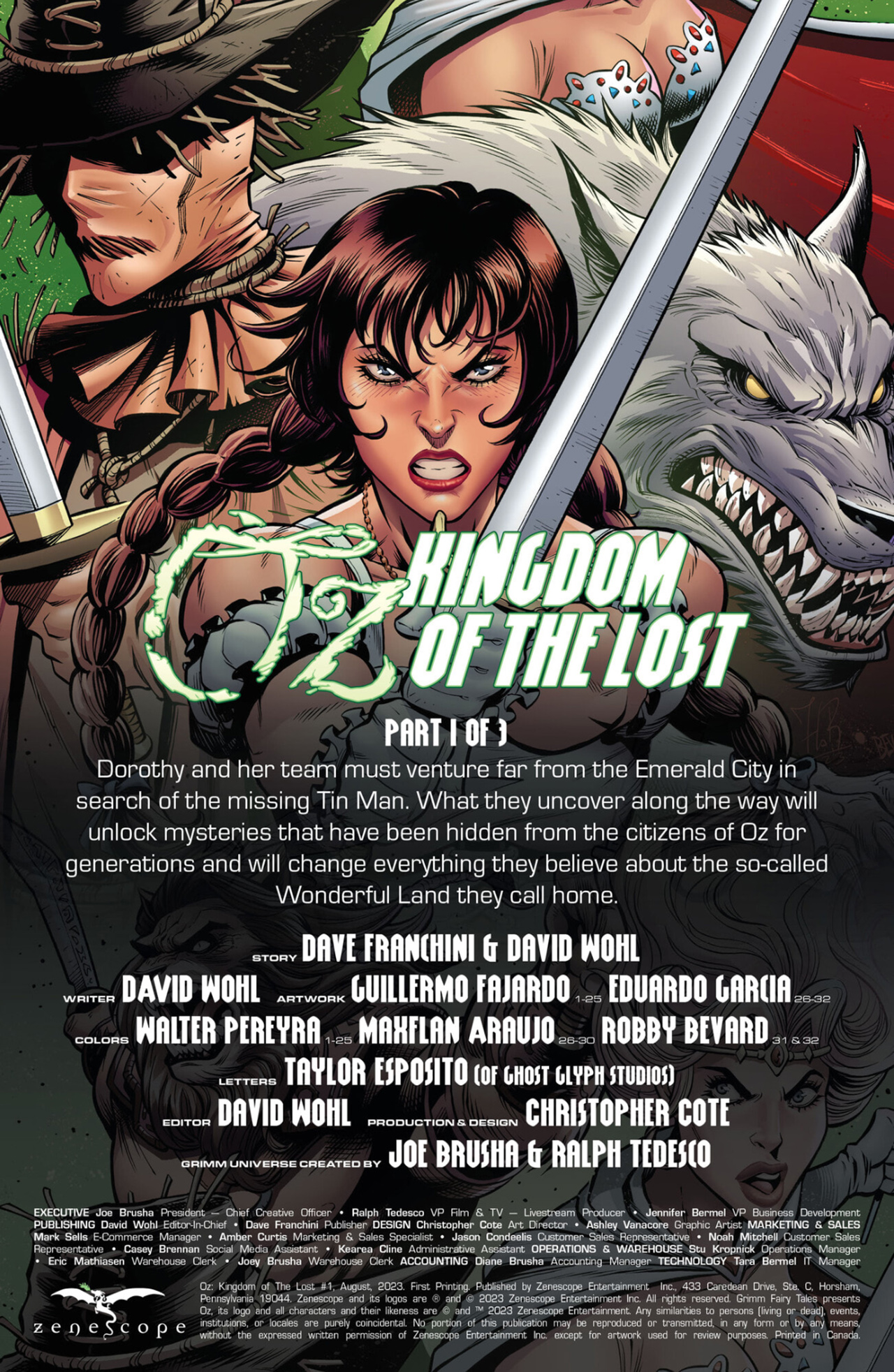 Oz: Kingdom of the Lost (2023-) issue 1 - Page 2