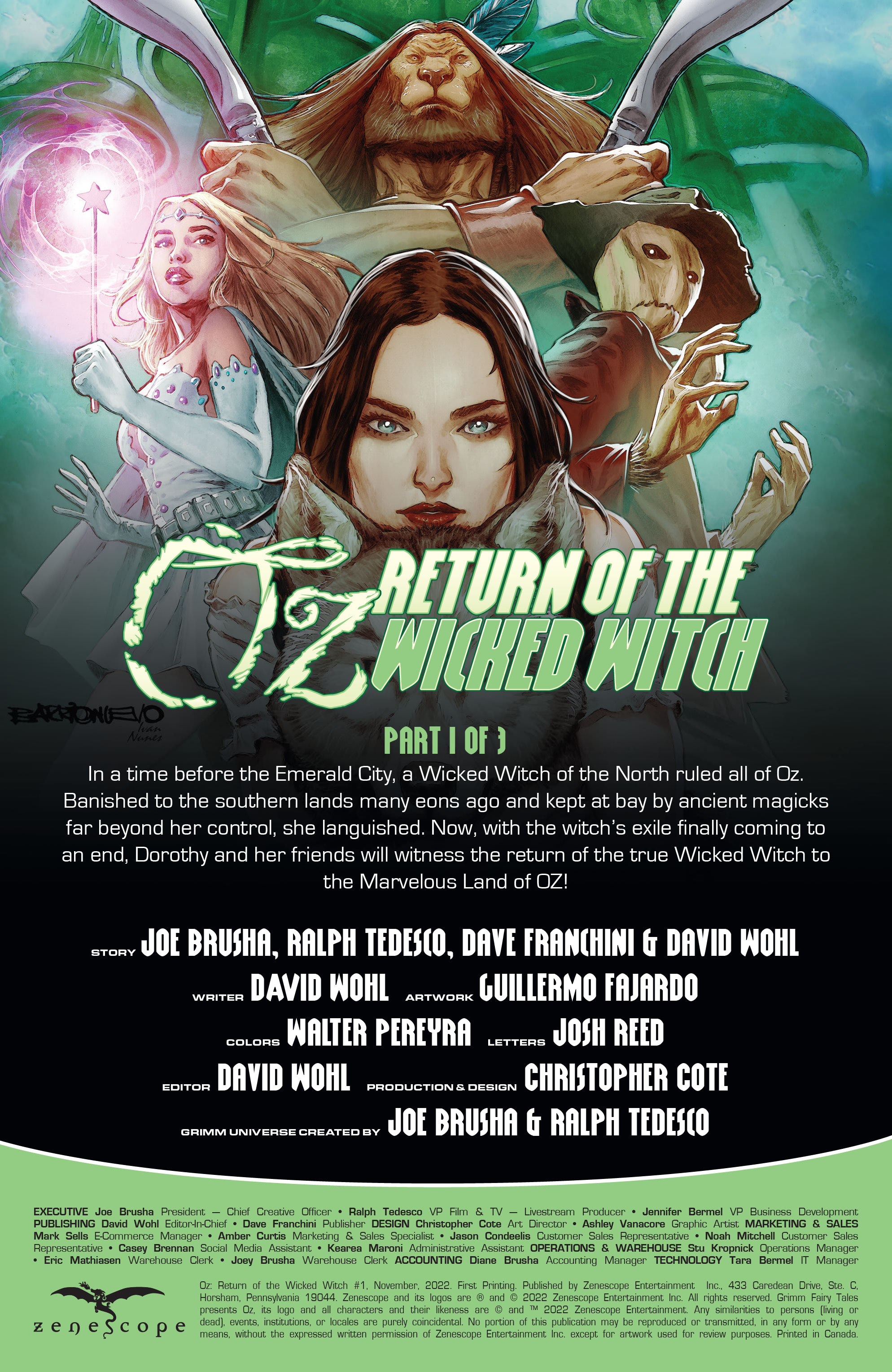 Oz: Return of the Wicked Witch (2022-): Chapter 1 - Page 2