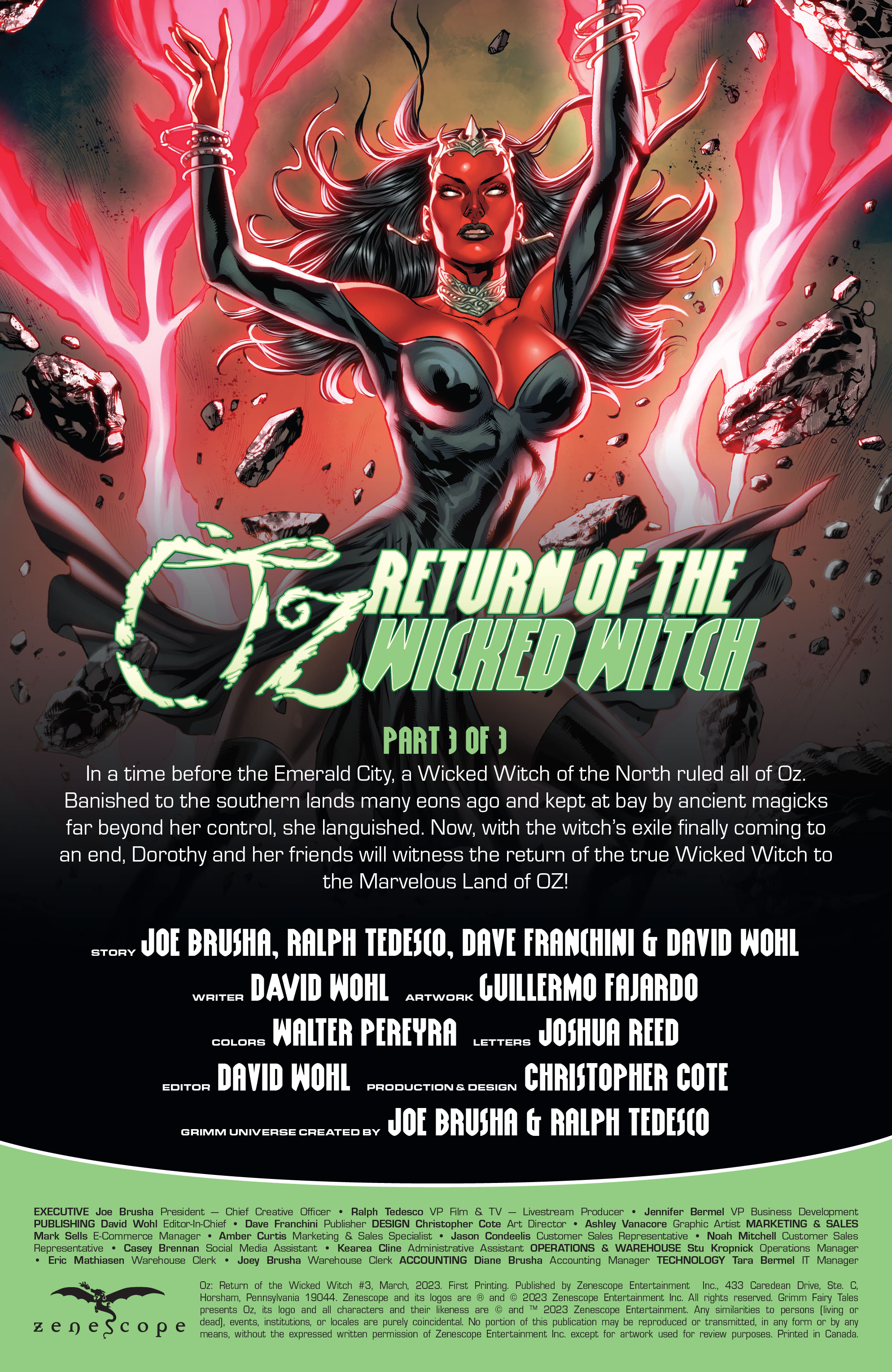 Oz: Return of the Wicked Witch (2022-): Chapter 3 - Page 2