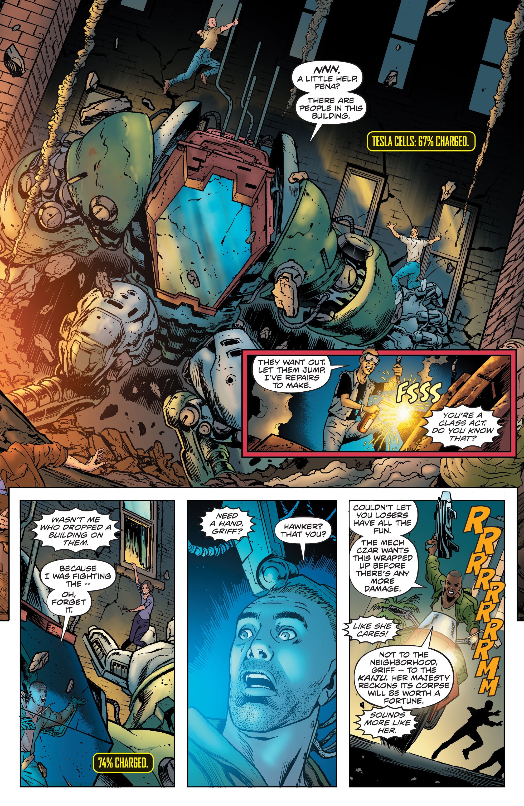 Pacific Rim Aftermath (2018) issue 5 - Page 16