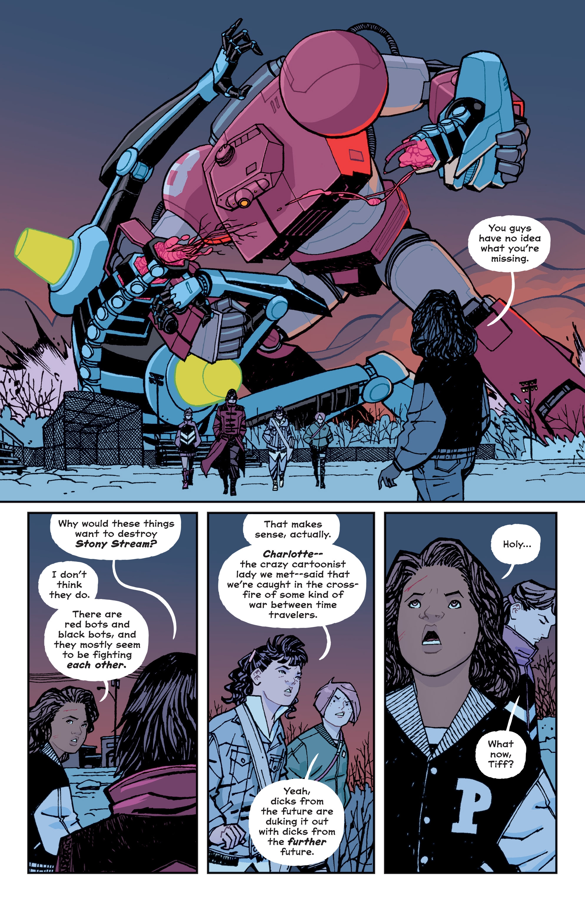 Paper Girls (2015-): Chapter 19 - Page 14