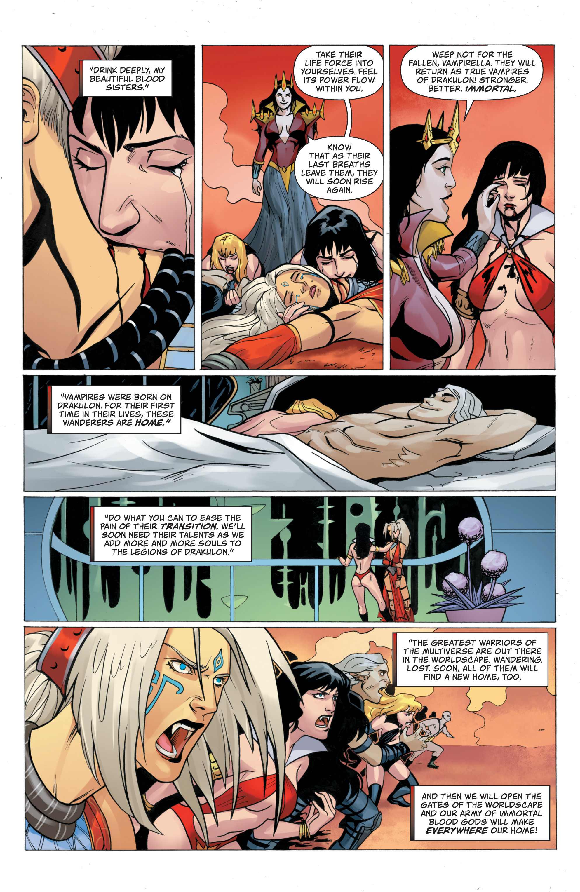 Pathfinder: Worldscape - Vampirella (2018) issue 1 - Page 22