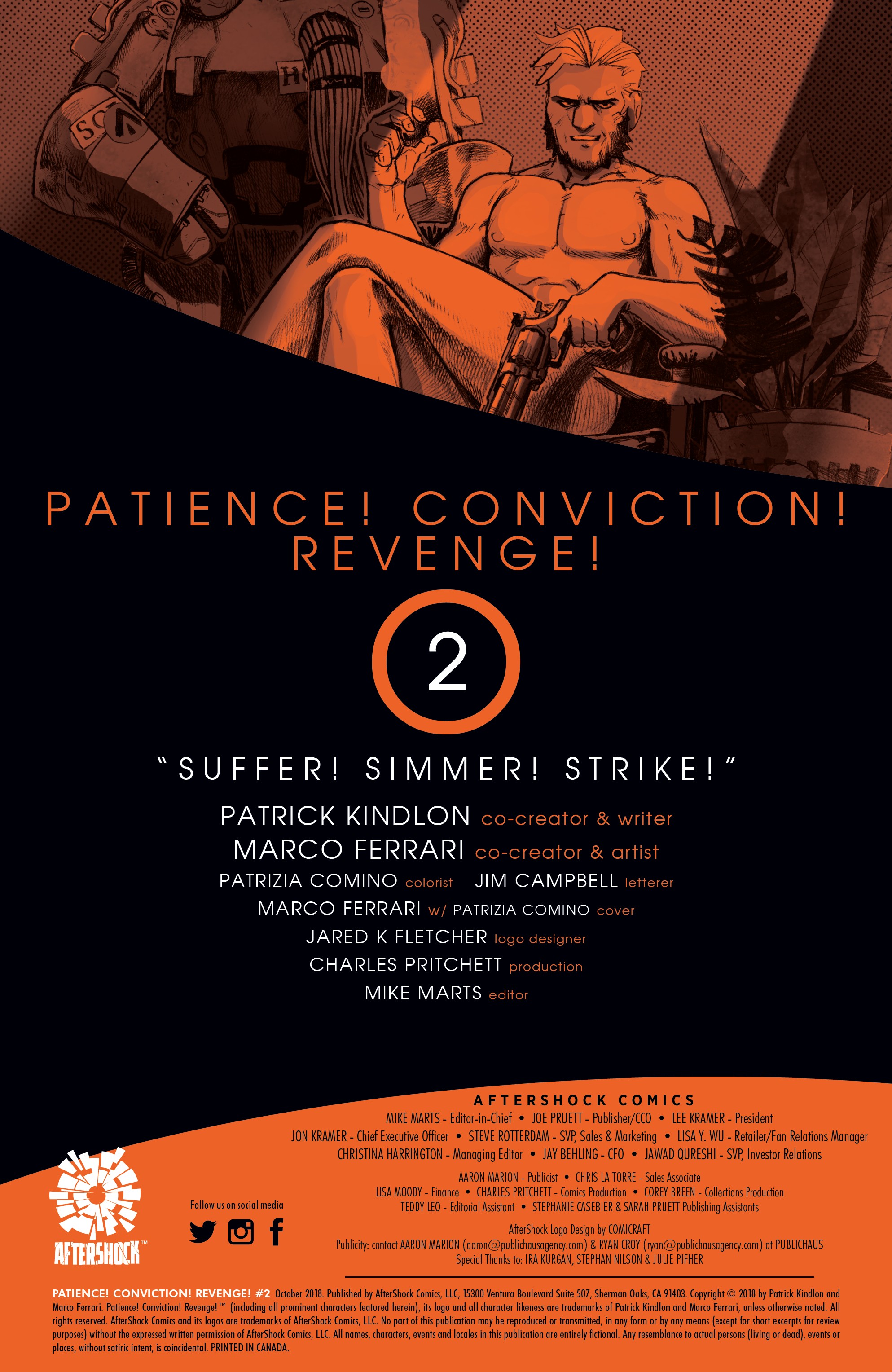 Patience! Conviction! Revenge! (2018-): Chapter 2 - Page 2