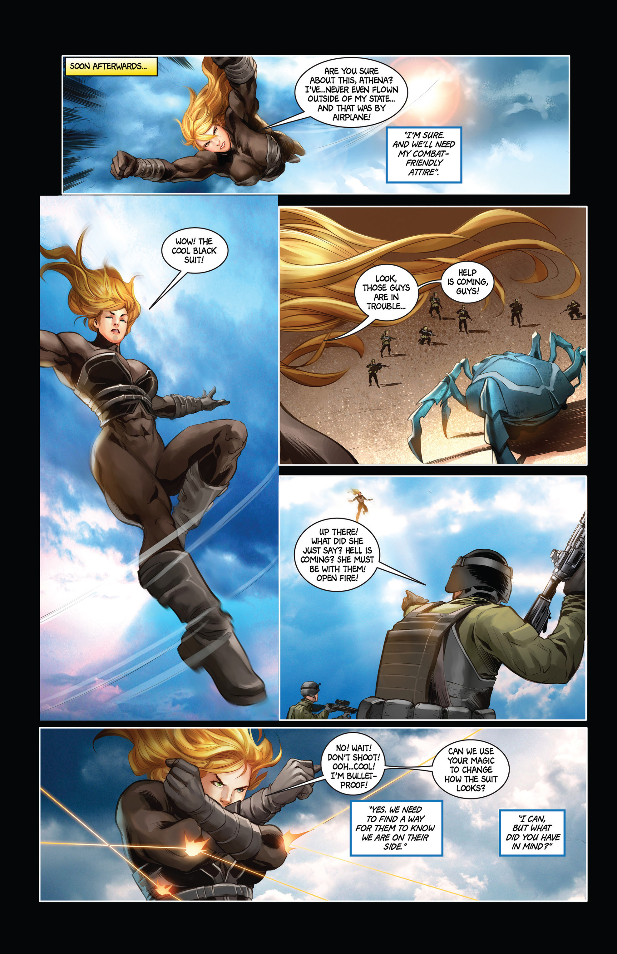 <{ $series->title }} issue 1 - Page 19