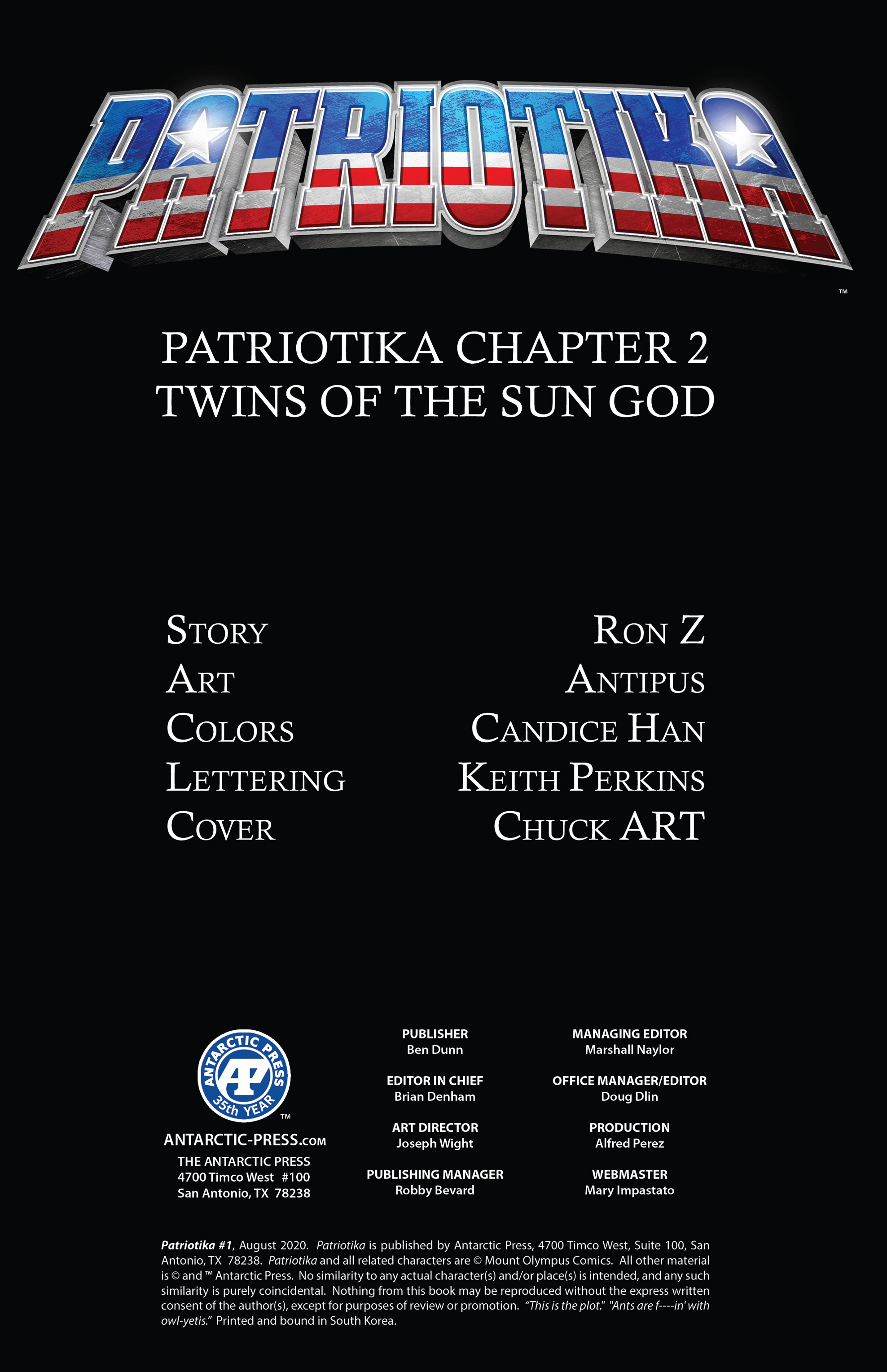 Patriotika (2020-): Chapter 2 - Page 2