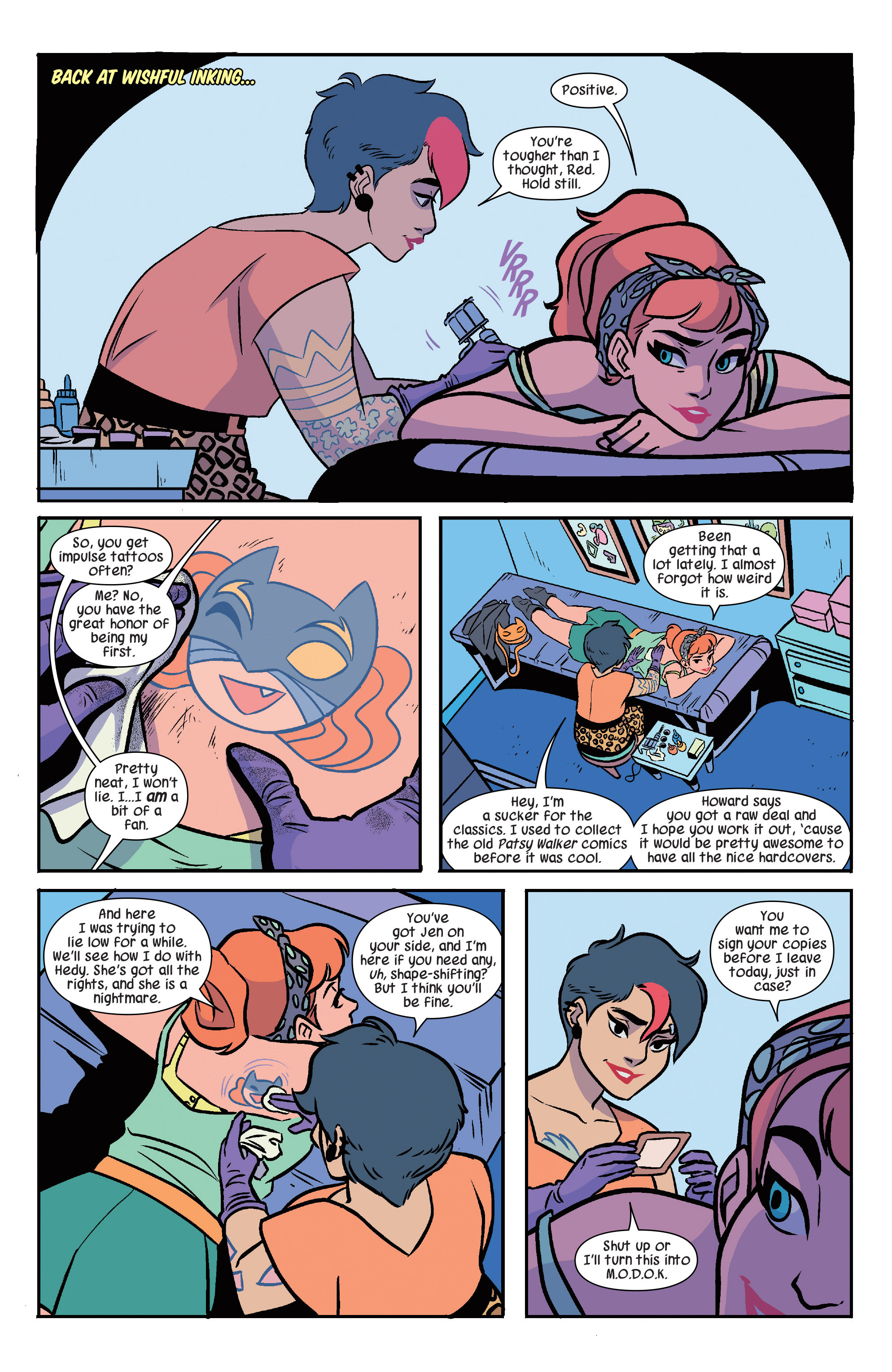 Patsy Walker, A.K.A. Hellcat! (2016-) issue 4 - Page 11