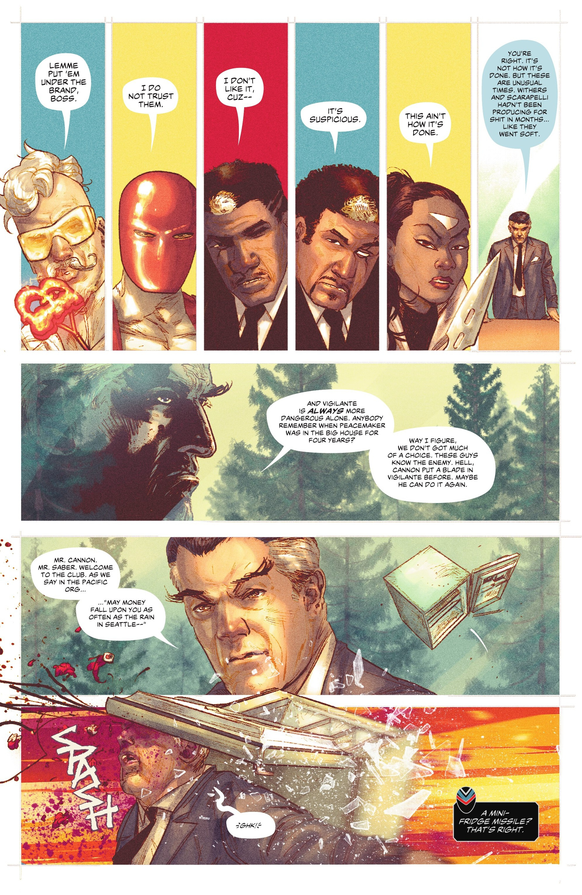 Peacemaker Presents: The Vigilante / Eagly Double Feature (2025-): Chapter 4 - Page 8