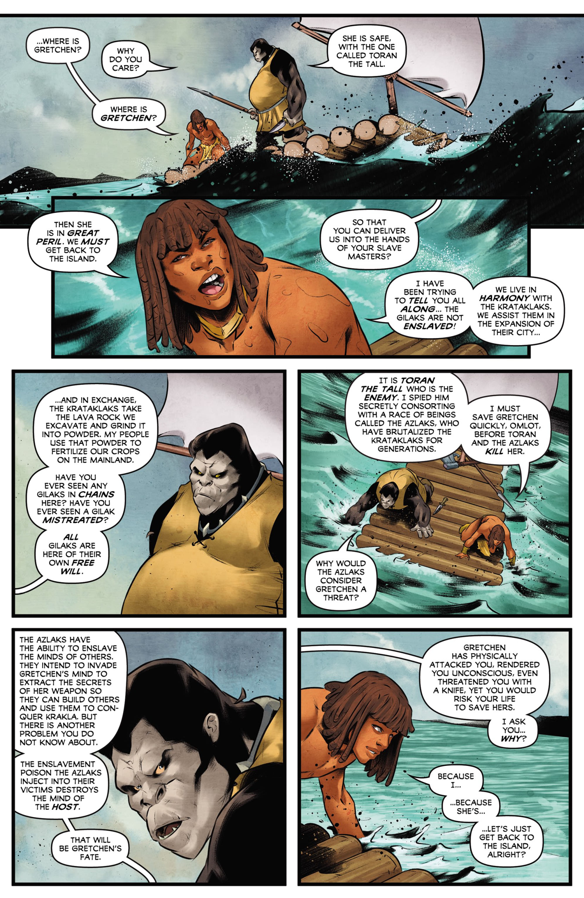 Pellucidar Across Savage Seas (2021-) issue 4 - Page 6