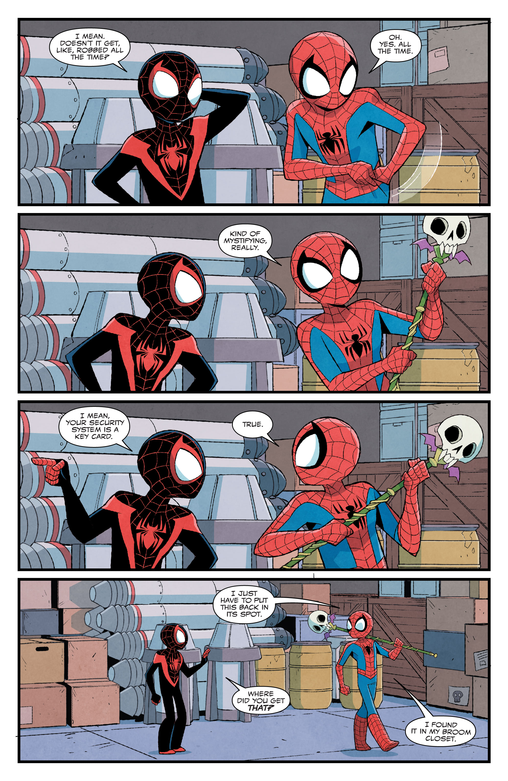 Peter Parker and Miles Morales - Spider-Men: Double Trouble (2022-) issue 1 - Page 9