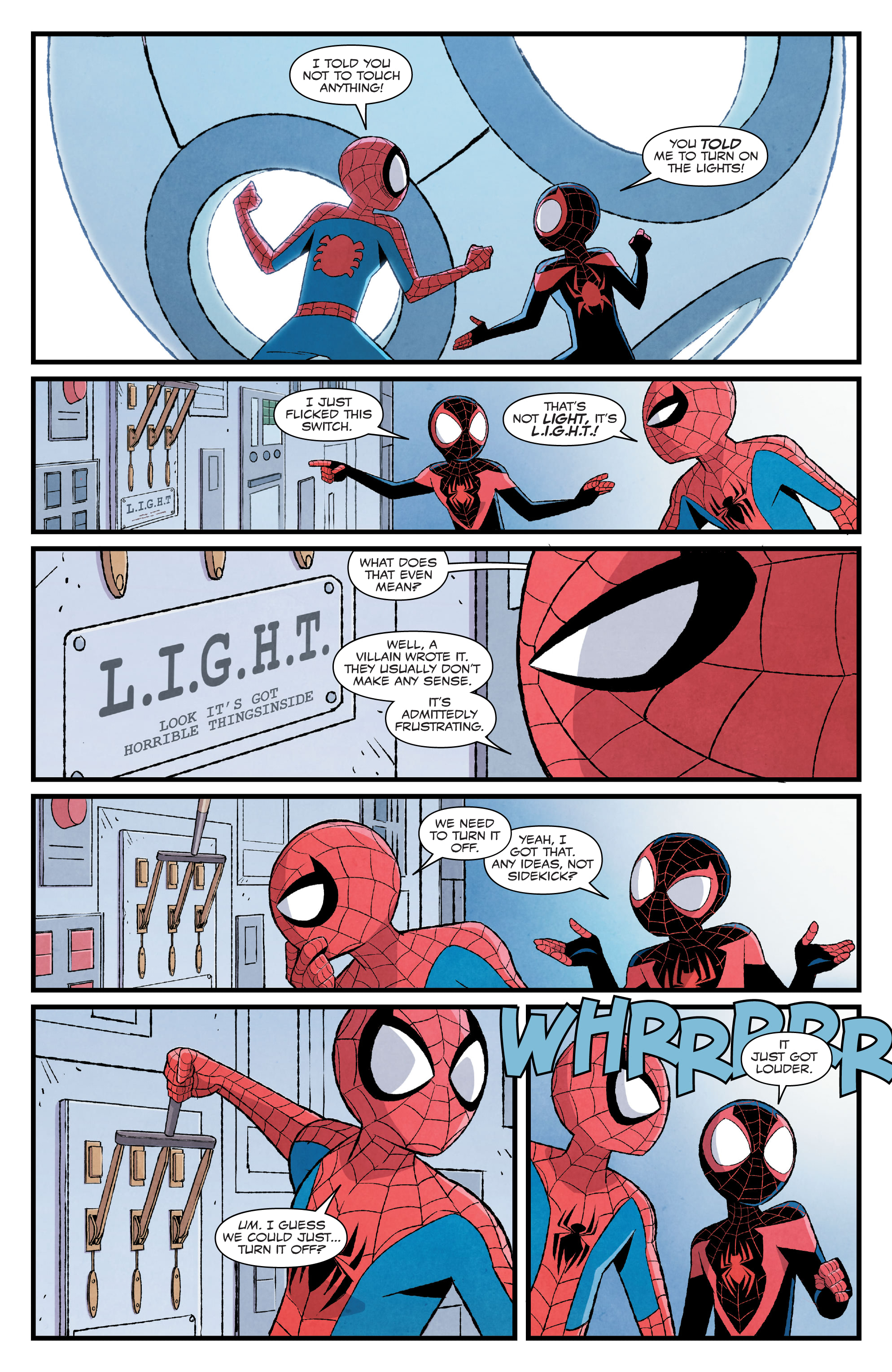 Peter Parker and Miles Morales - Spider-Men: Double Trouble (2022-) issue 1 - Page 12