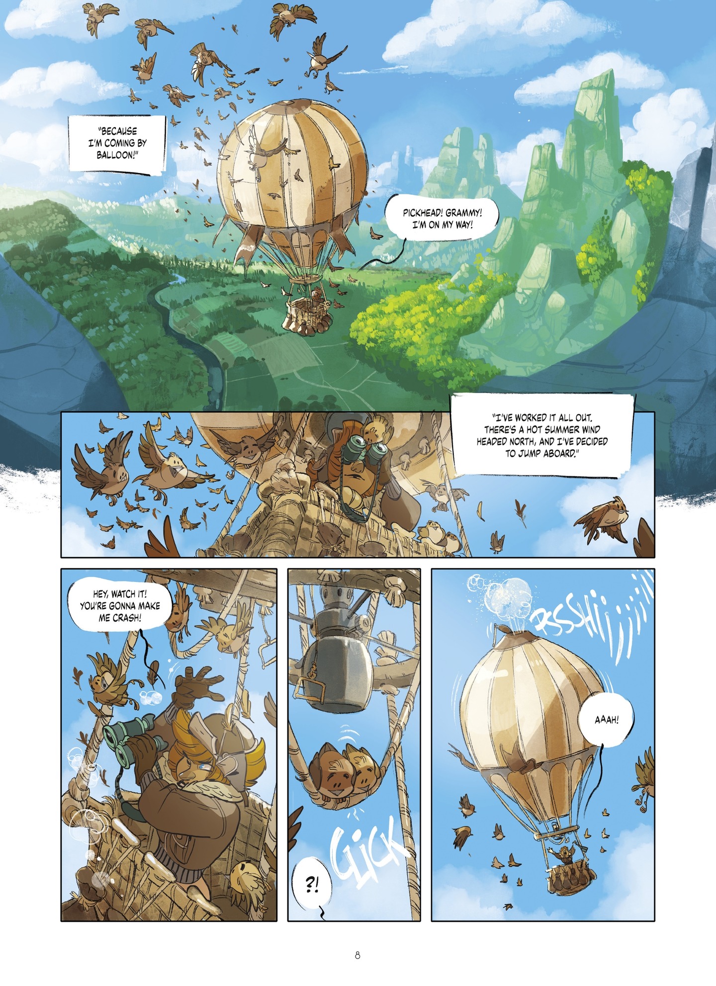 <{ $series->title }} issue 2 - Page 8