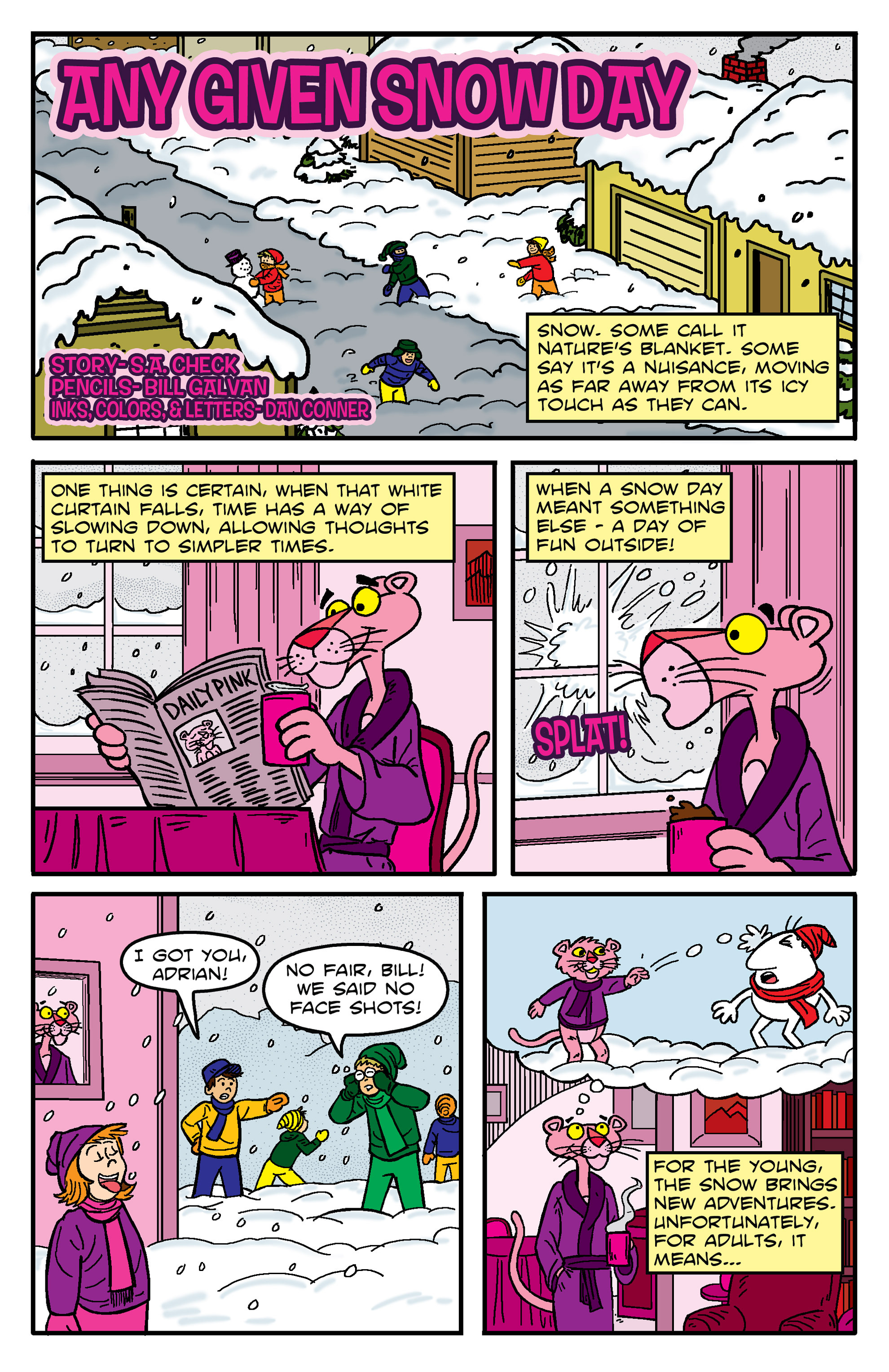 Pink Panther Snow Day (2017): Chapter 1 - Page 3