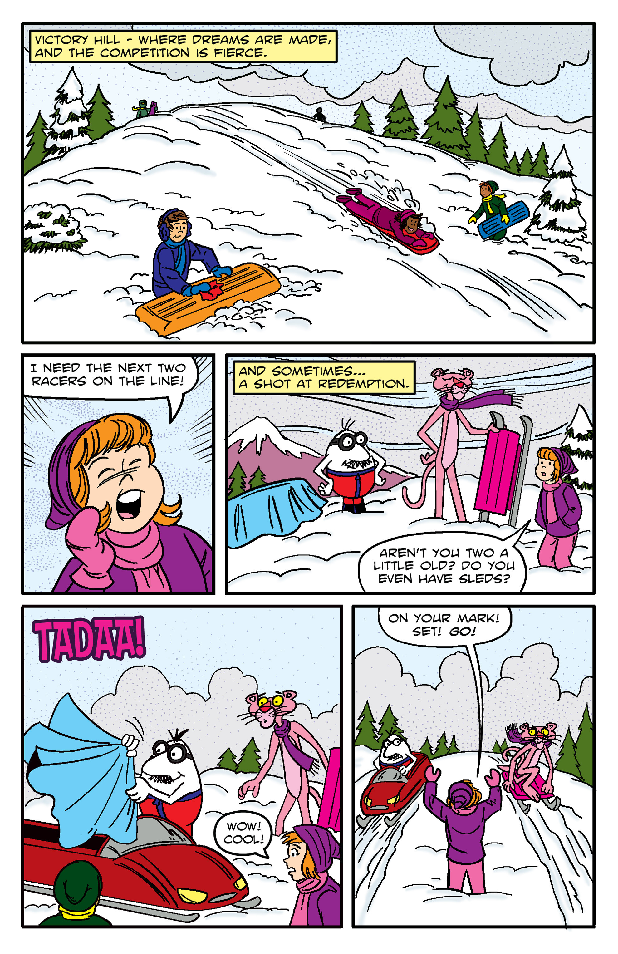 Pink Panther Snow Day (2017) issue 1 - Page 7