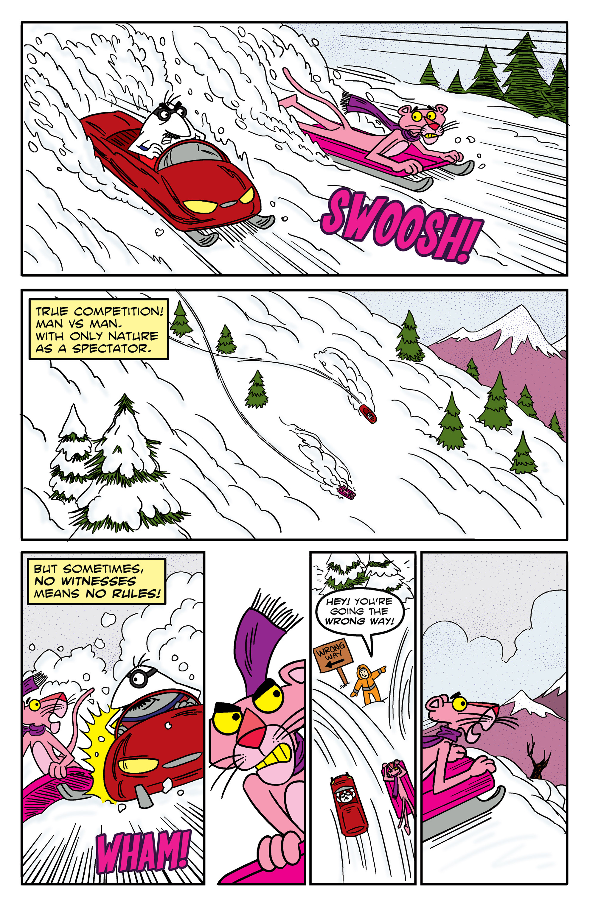 Pink Panther Snow Day (2017) issue 1 - Page 8