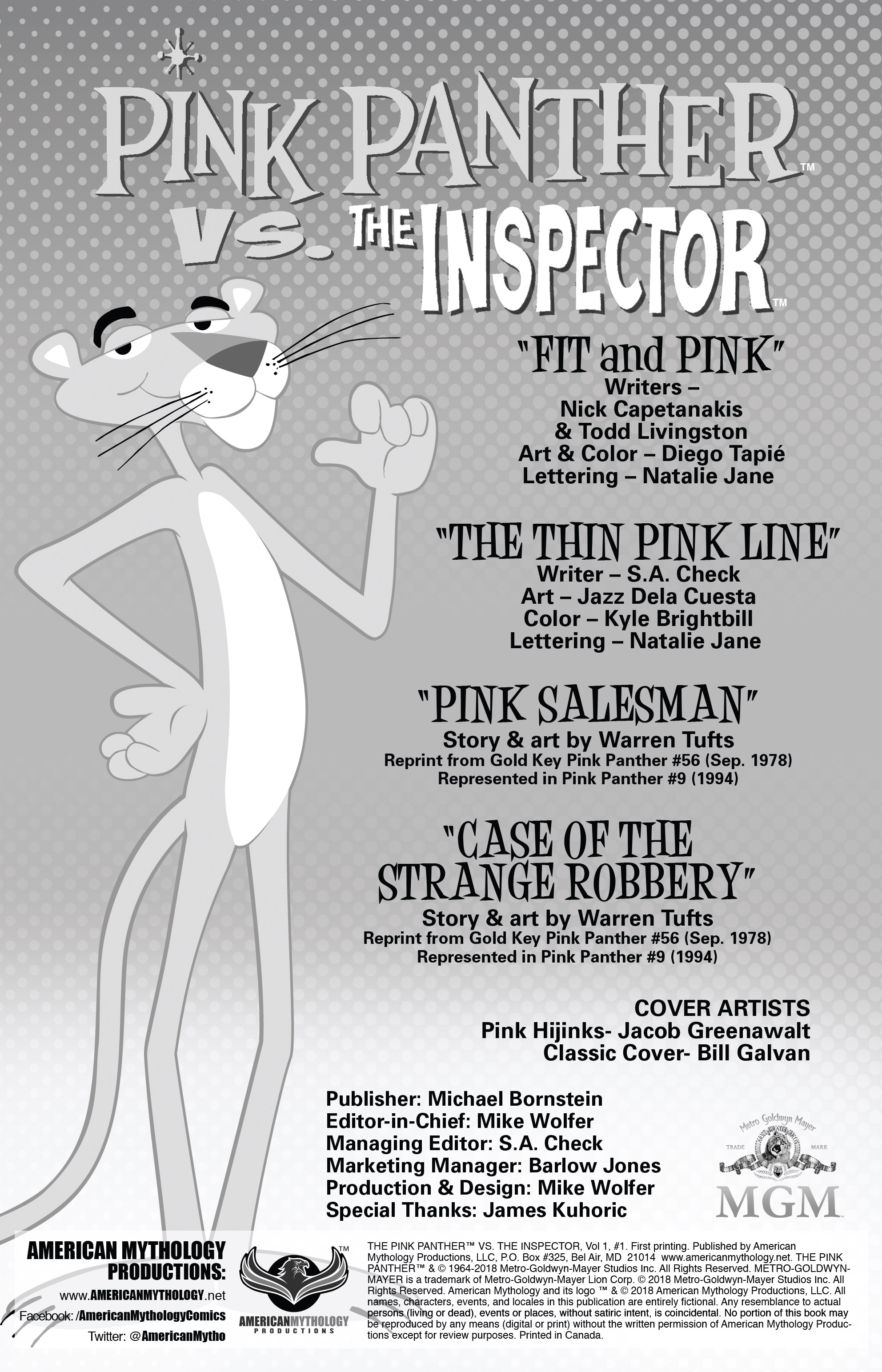 Pink Panther vs The Inspector (2018-): Chapter 1 - Page 2