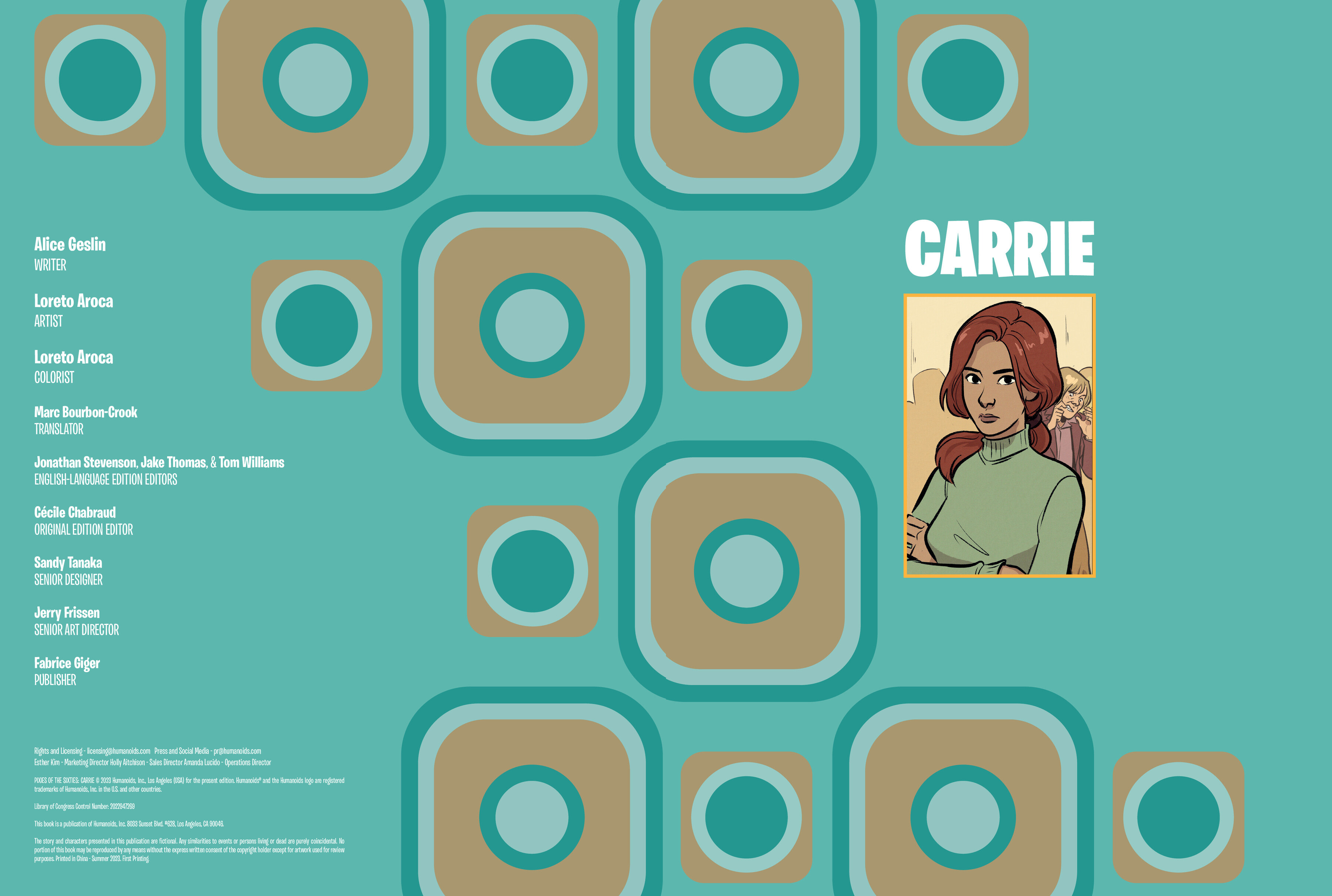 Pixies of the Sixties (2023-) issue Carrie - Page 3