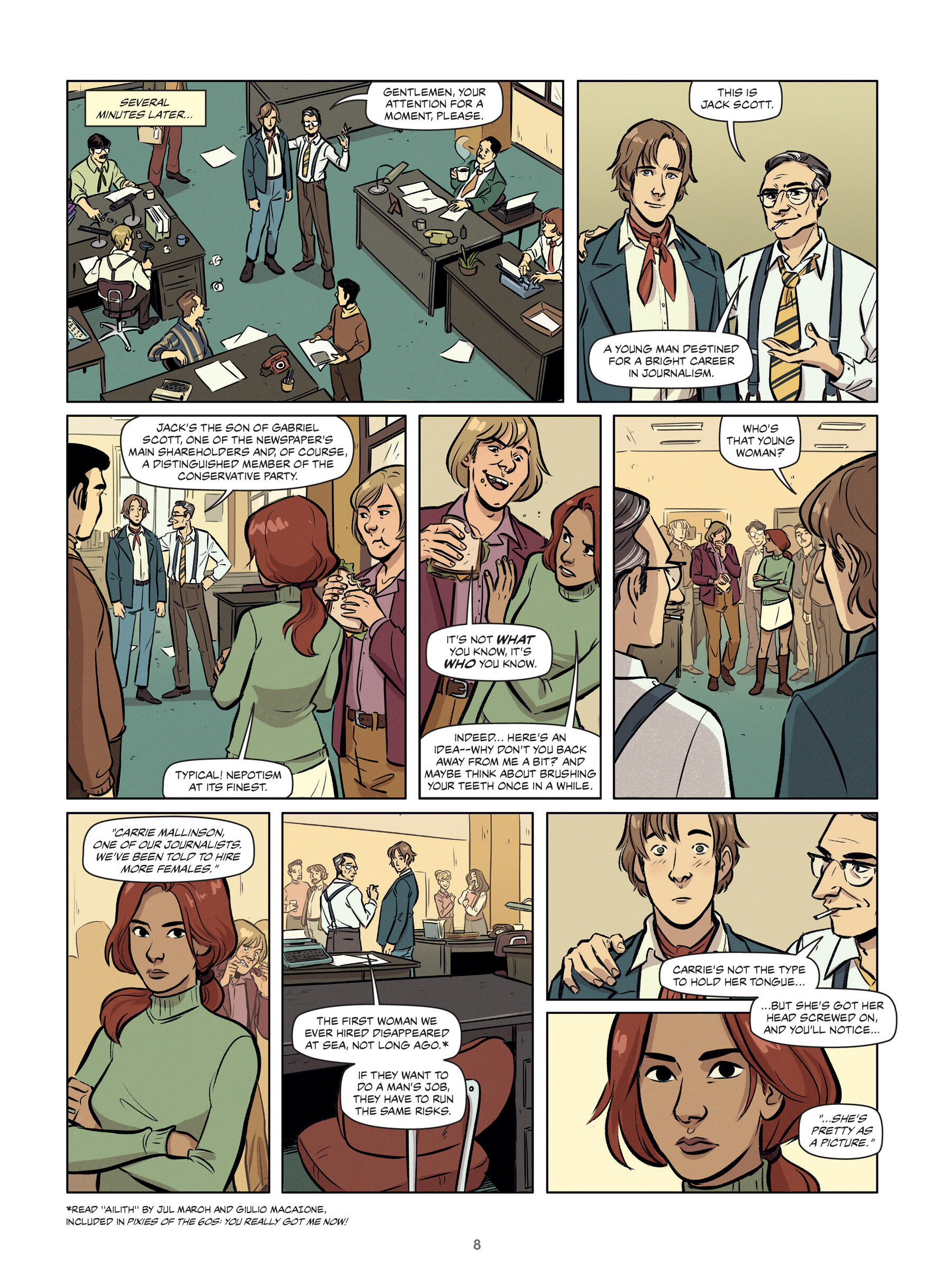 Pixies of the Sixties (2023-) issue Carrie - Page 8