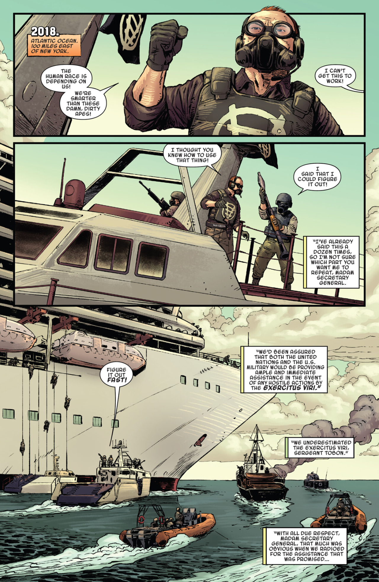 Planet of the Apes (2023-) issue 4 - Page 2