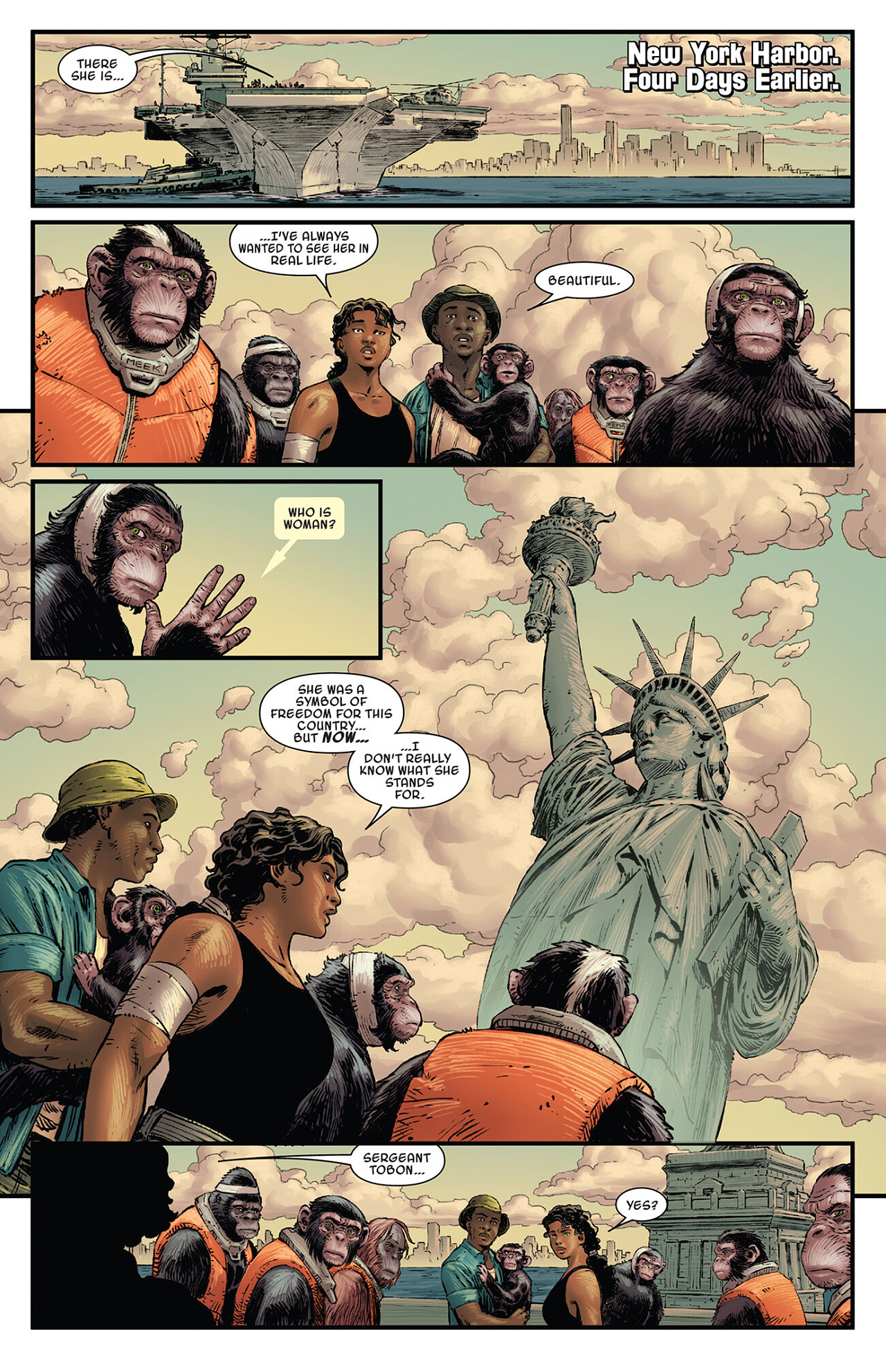 Planet of the Apes (2023-) issue 5 - Page 4