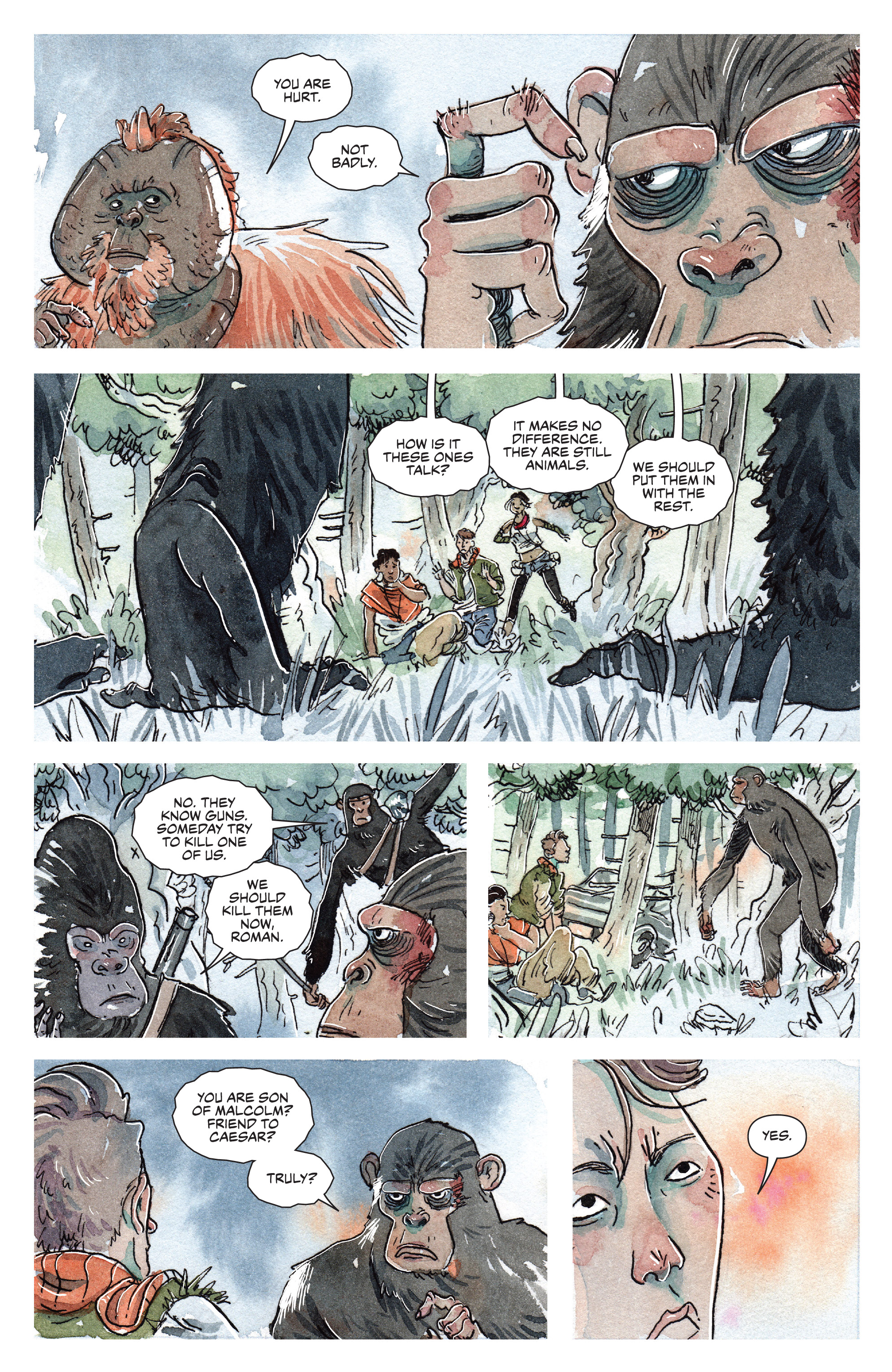 Planet of the Apes: After the Fall Omnibus (2019) issue 1 - Page 335