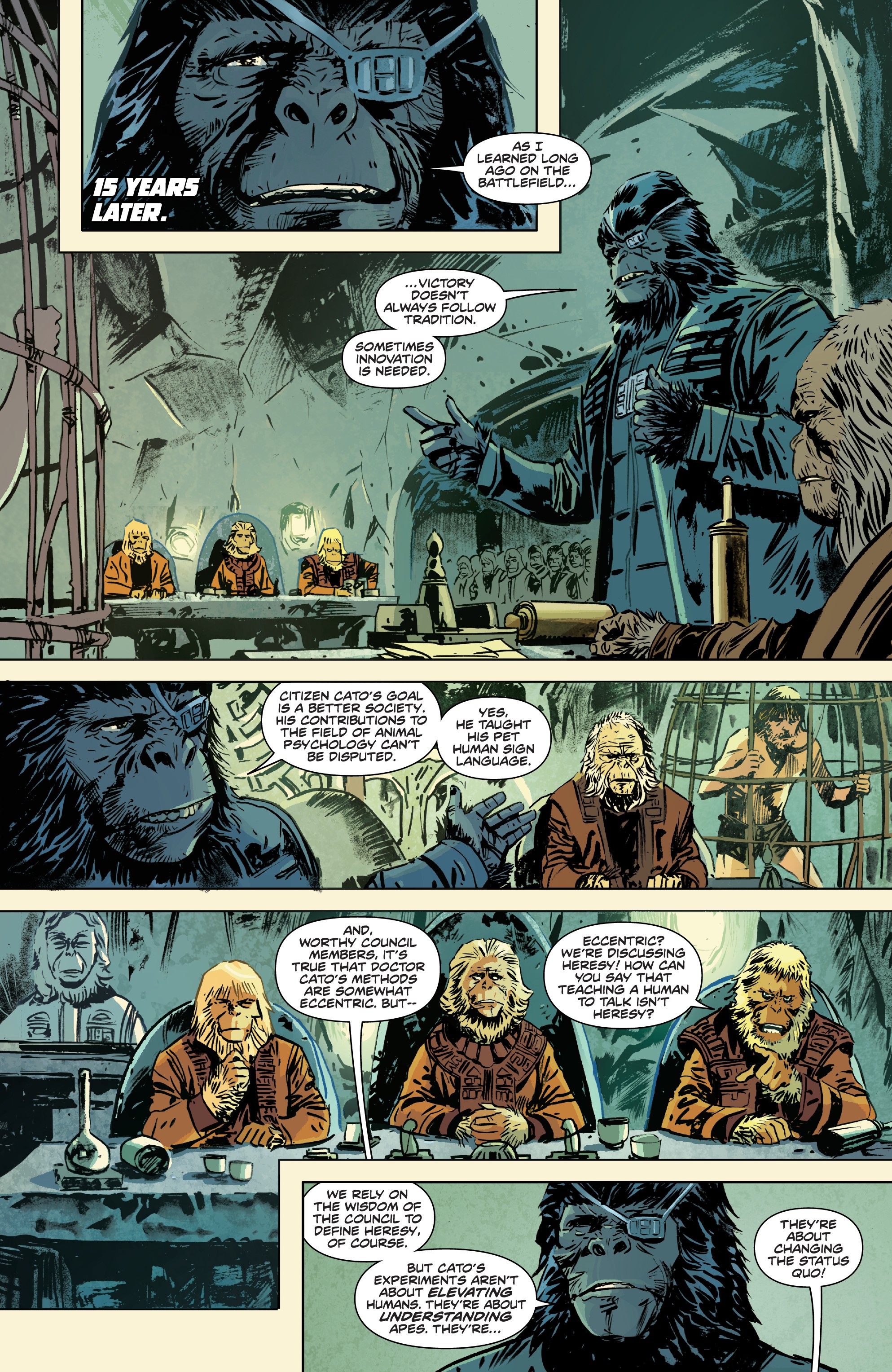 Planet of the Apes: Before the Fall Omnibus (2019) issue 1 - Page 9