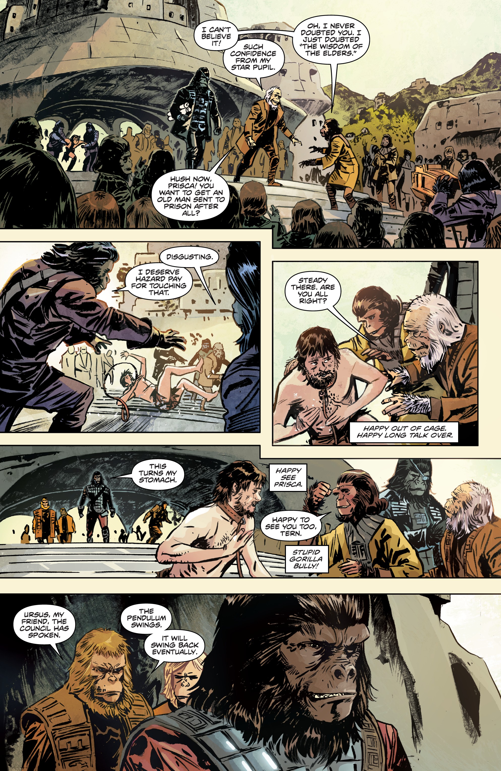 Planet of the Apes: Before the Fall Omnibus (2019) issue 1 - Page 12