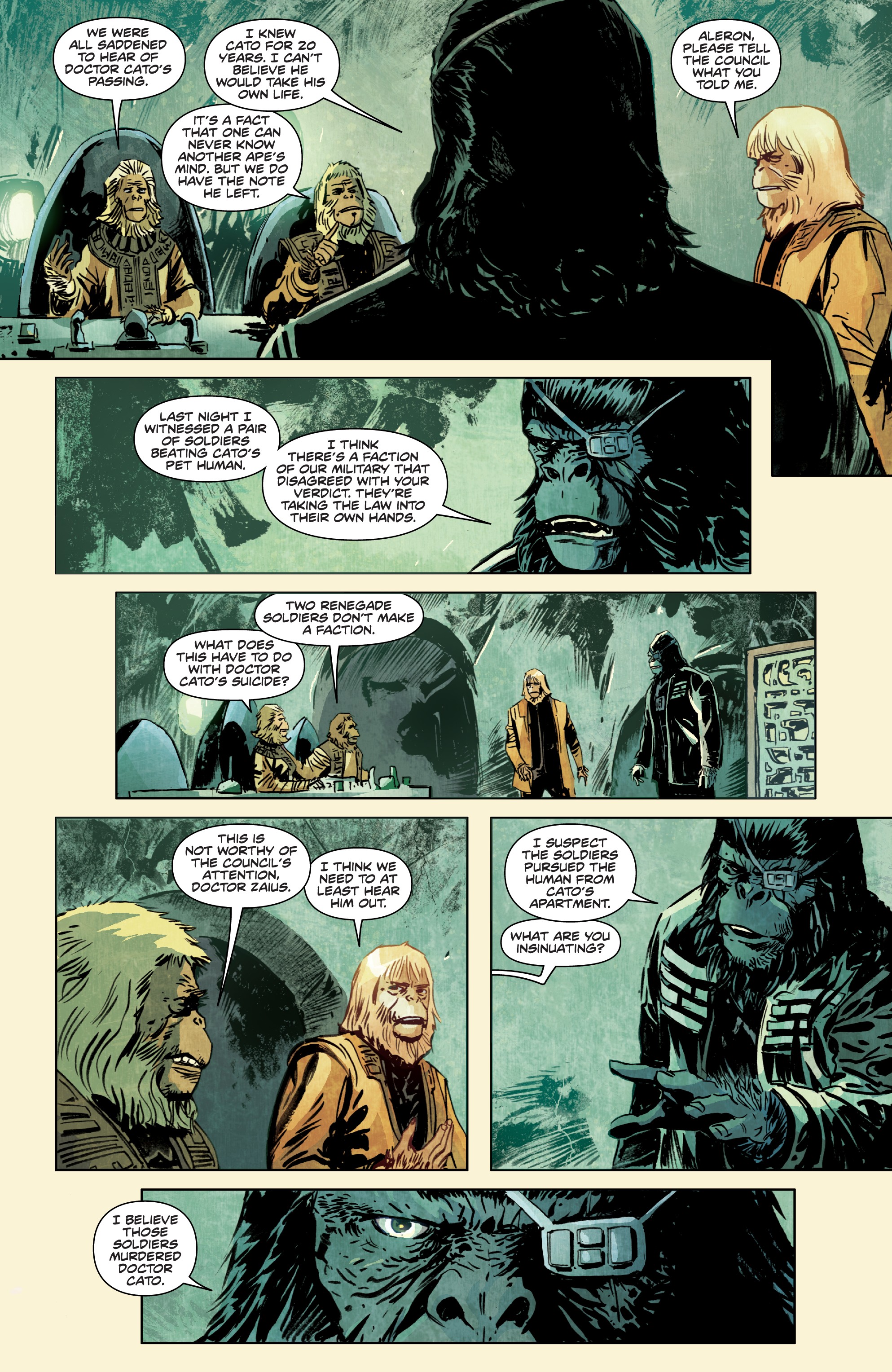 Planet of the Apes: Before the Fall Omnibus (2019) issue 1 - Page 22