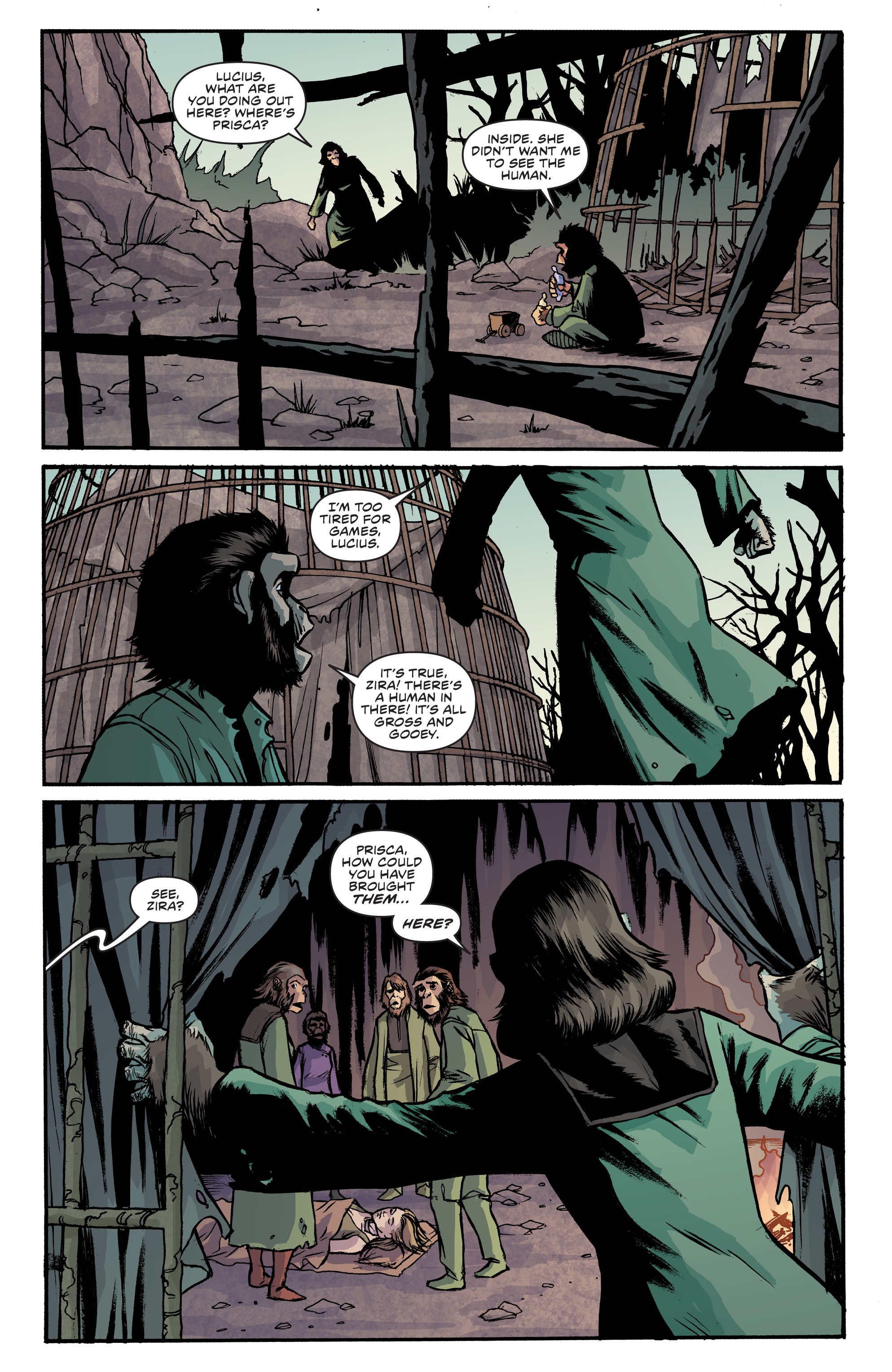 Planet of the Apes: Before the Fall Omnibus (2019) issue 1 - Page 446