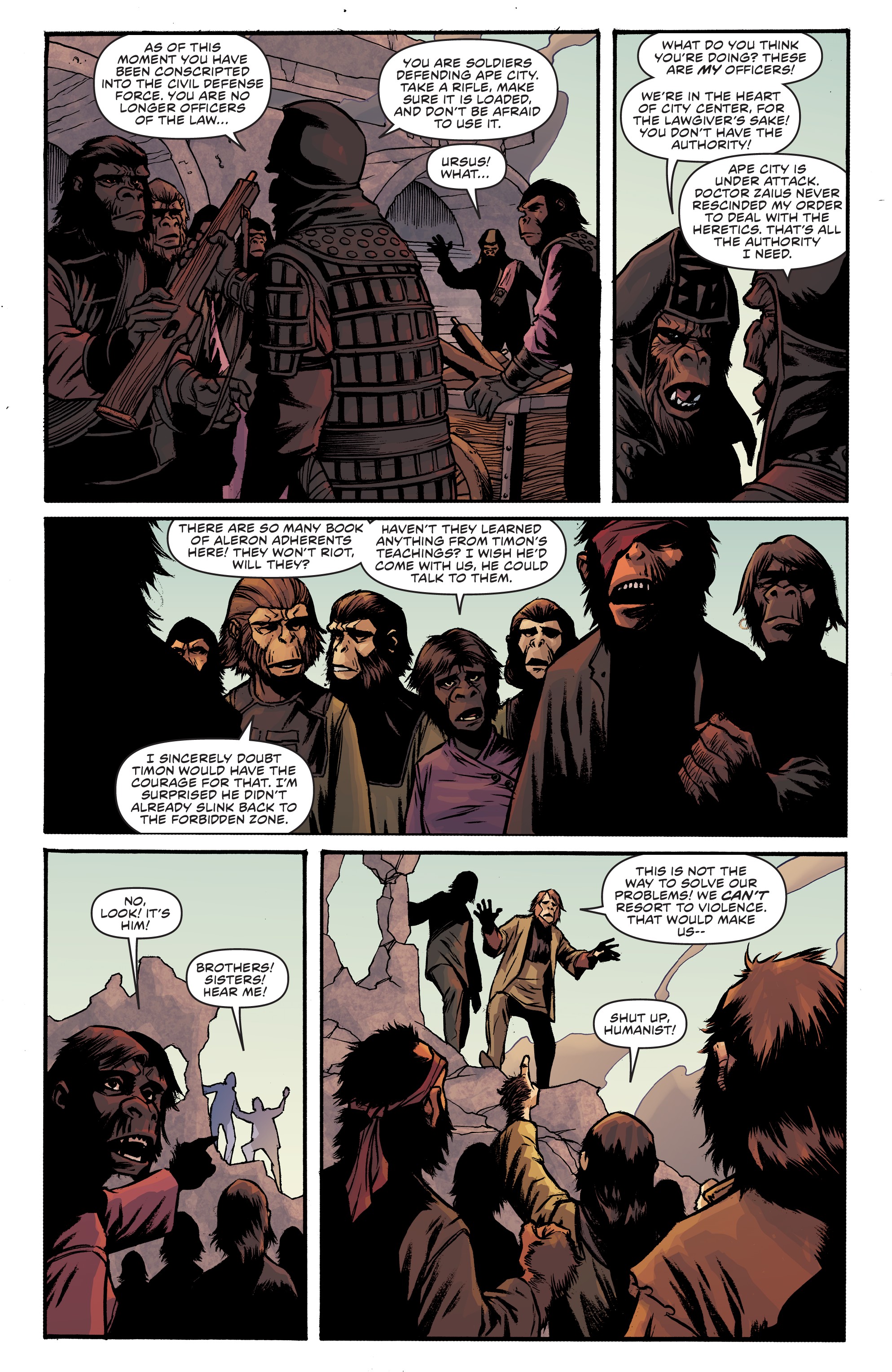 Planet of the Apes: Before the Fall Omnibus (2019) issue 1 - Page 454