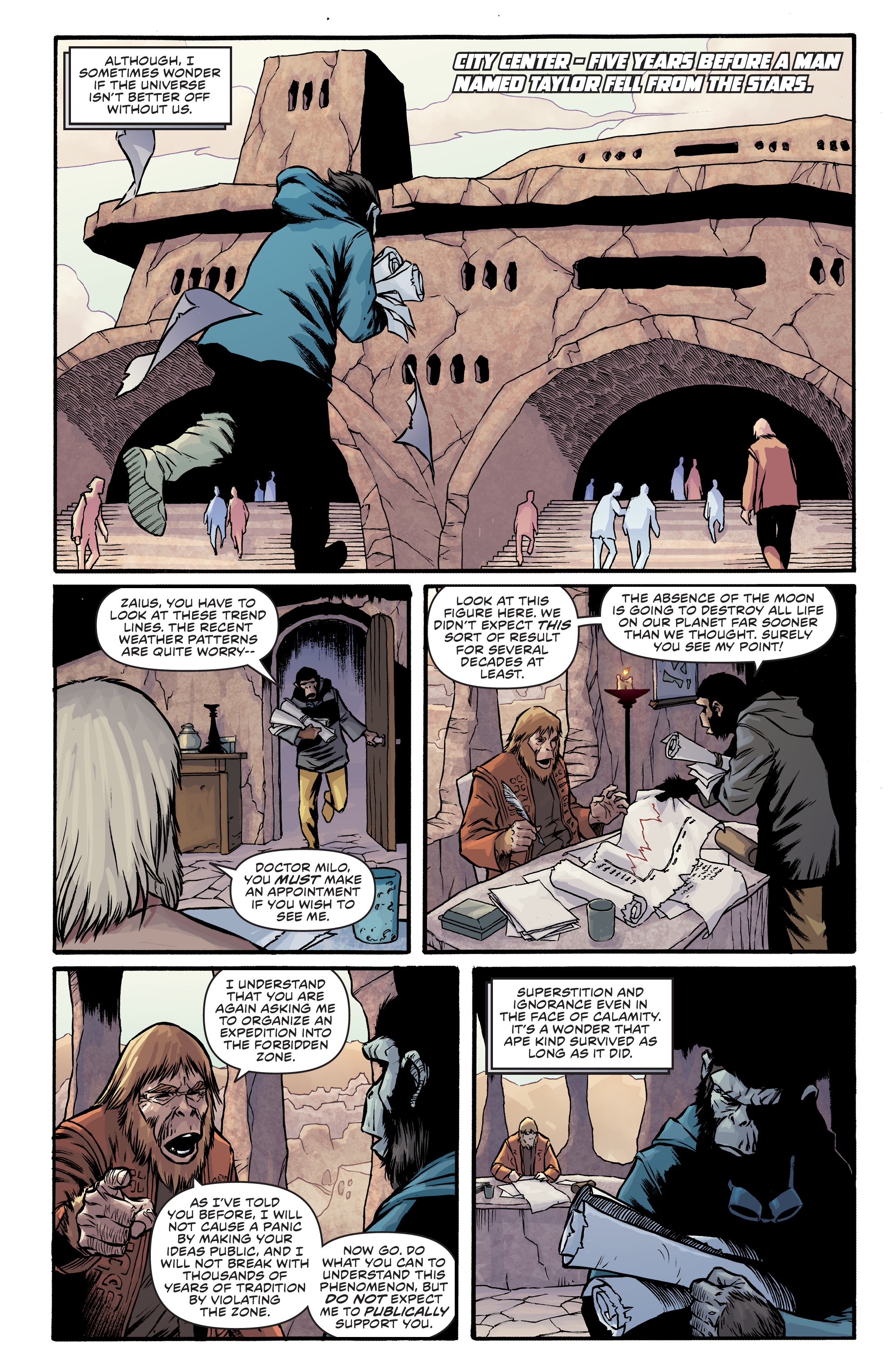 Planet of the Apes: Before the Fall Omnibus (2019) issue 1 - Page 464