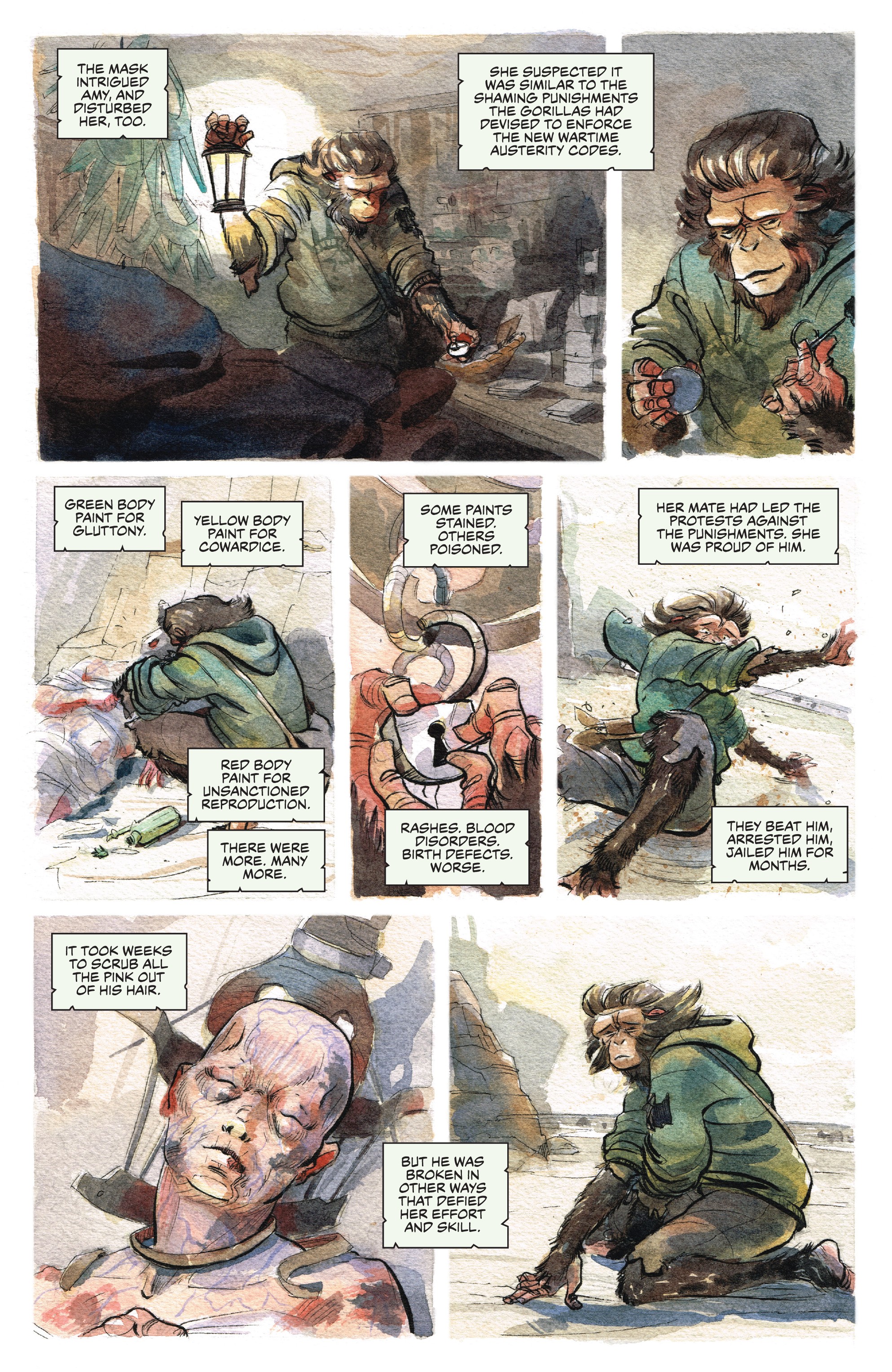 Planet of the Apes: The Simian Age (2018-) issue 1 - Page 8