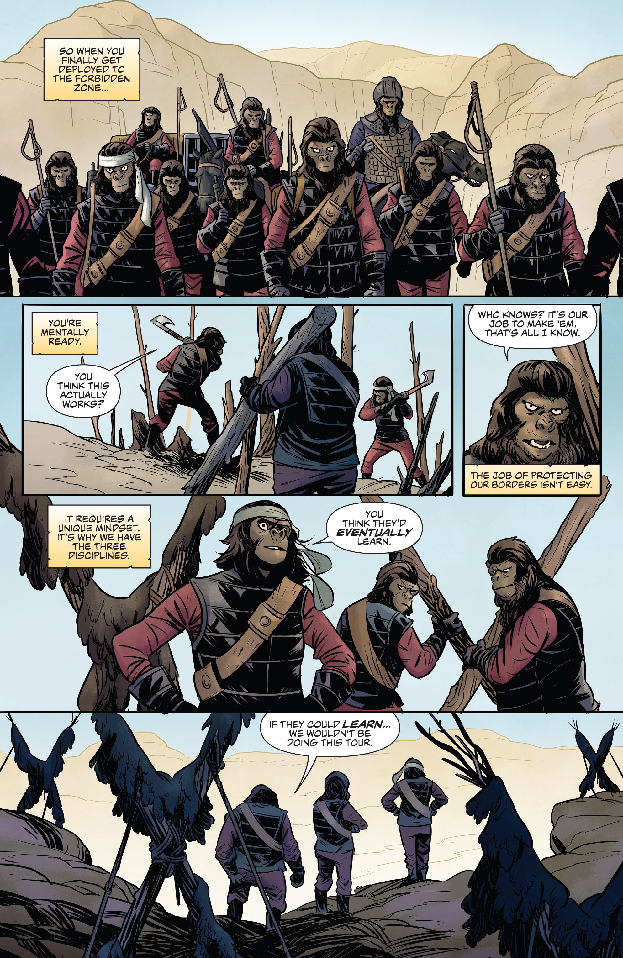 Planet of the Apes: The Simian Age (2018-) issue 1 - Page 15