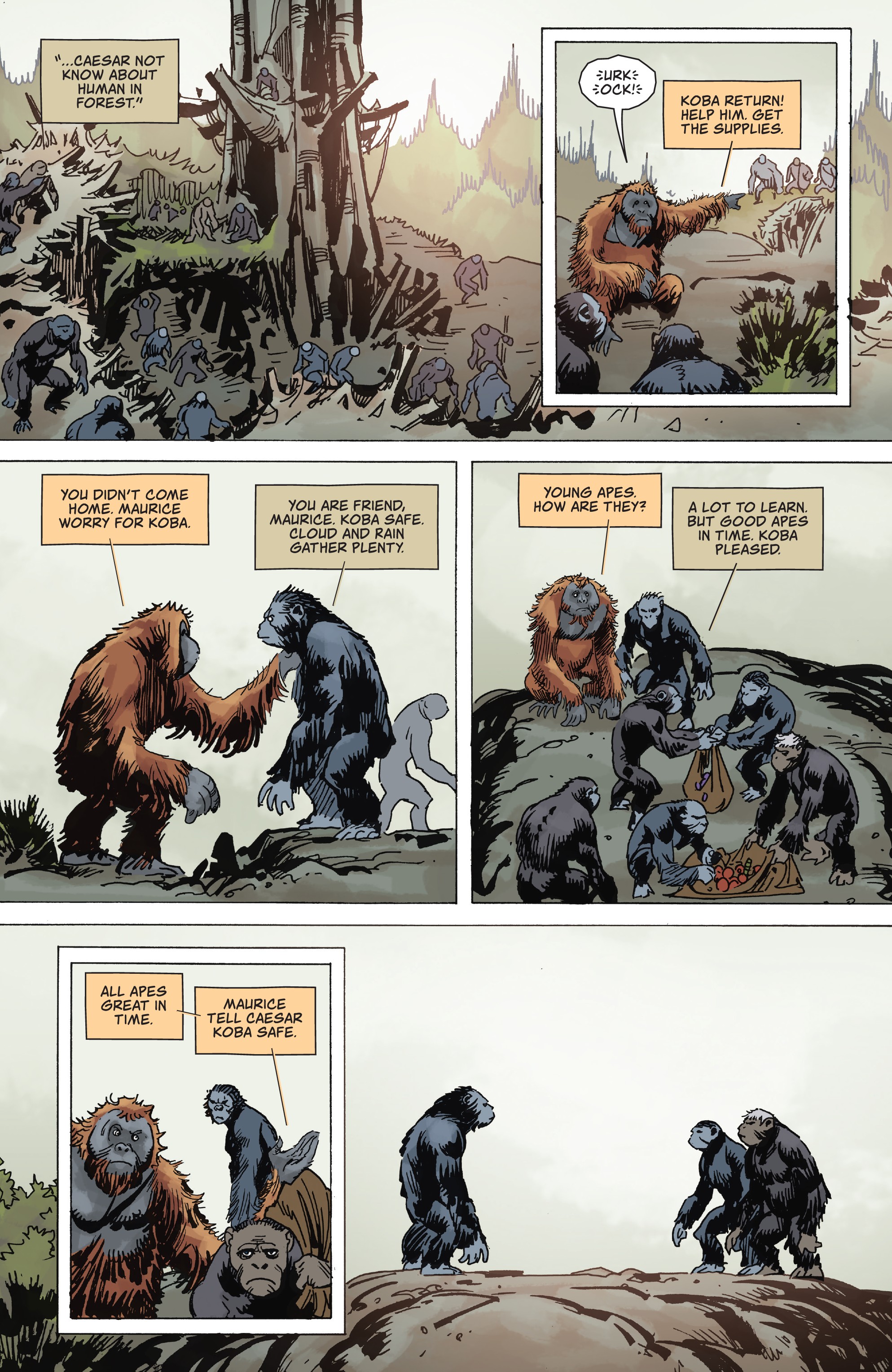 Planet of the Apes: The Simian Age (2018-) issue 1 - Page 32