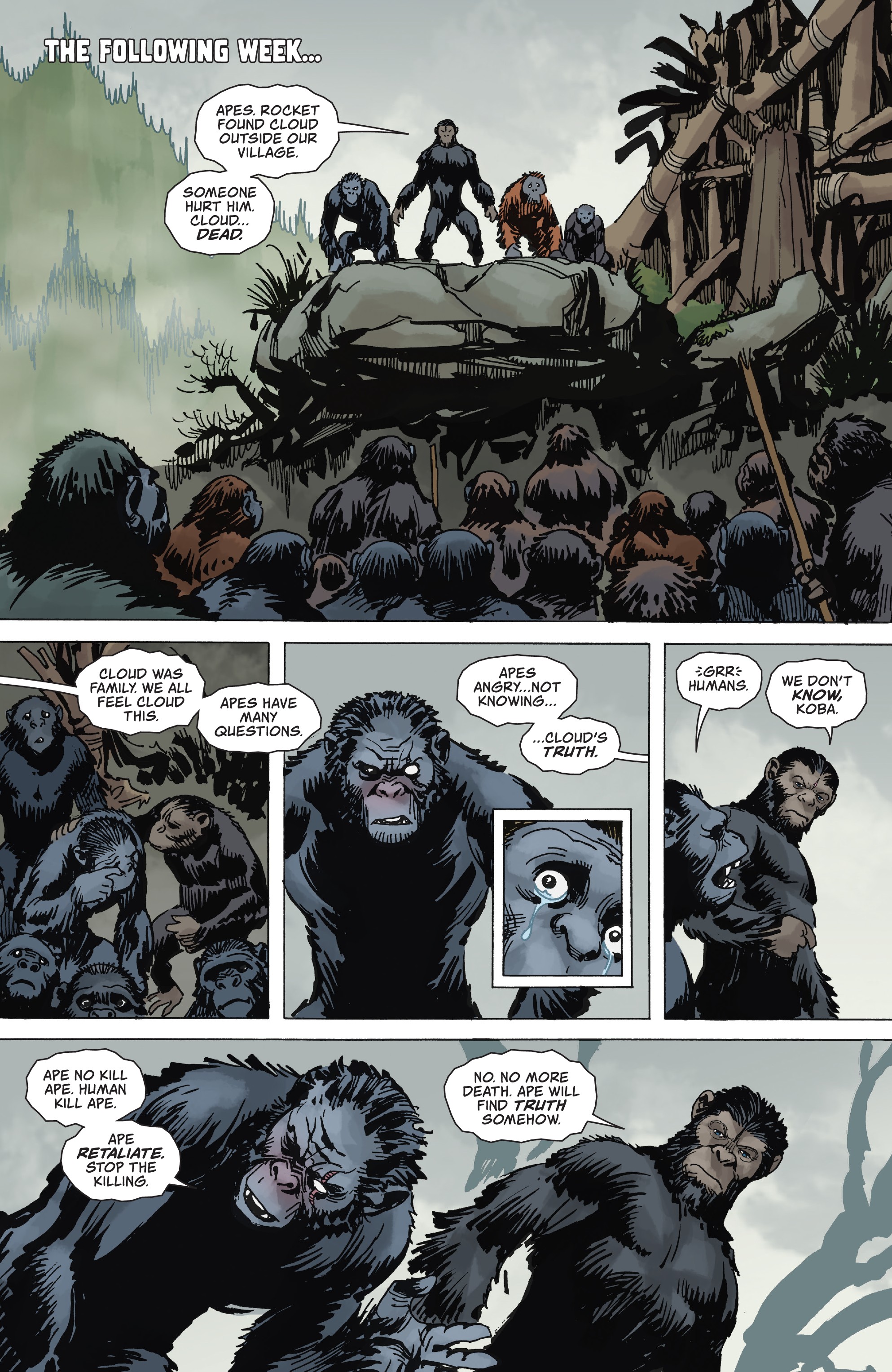 Planet of the Apes: The Simian Age (2018-) issue 1 - Page 36