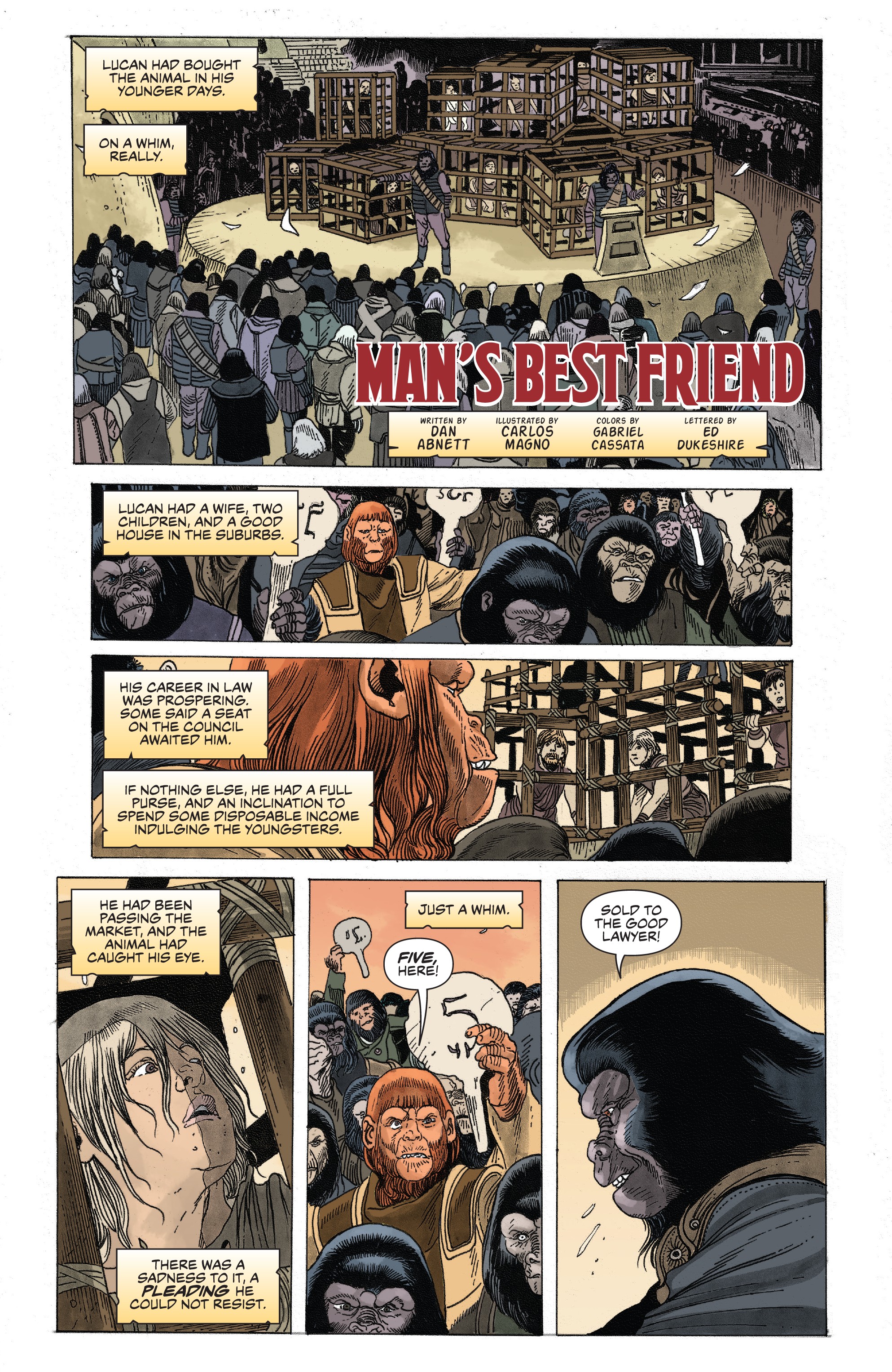 Planet of the Apes: The Time of Man (2018) issue 1 - Page 12