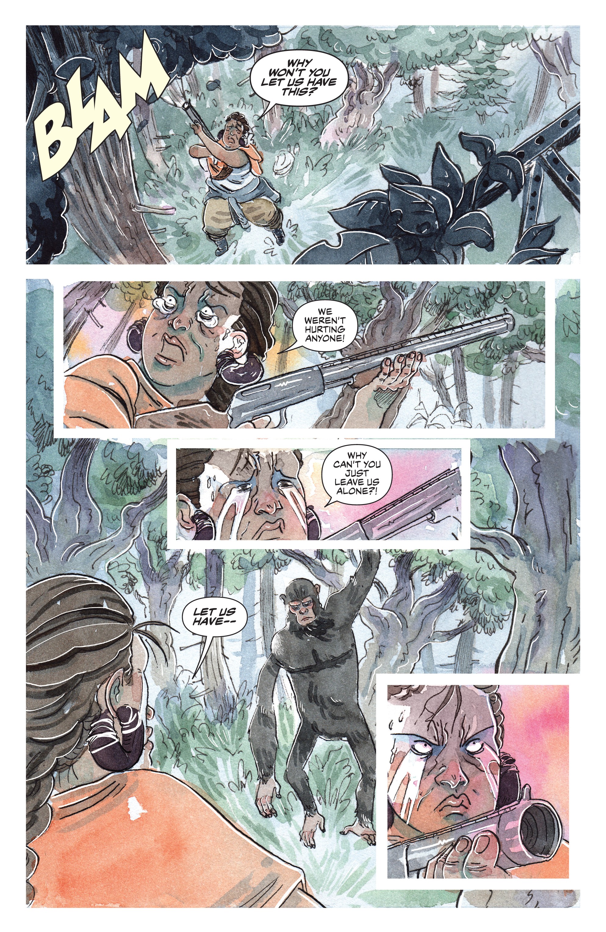 Planet of the Apes: The Time of Man (2018) issue 1 - Page 36