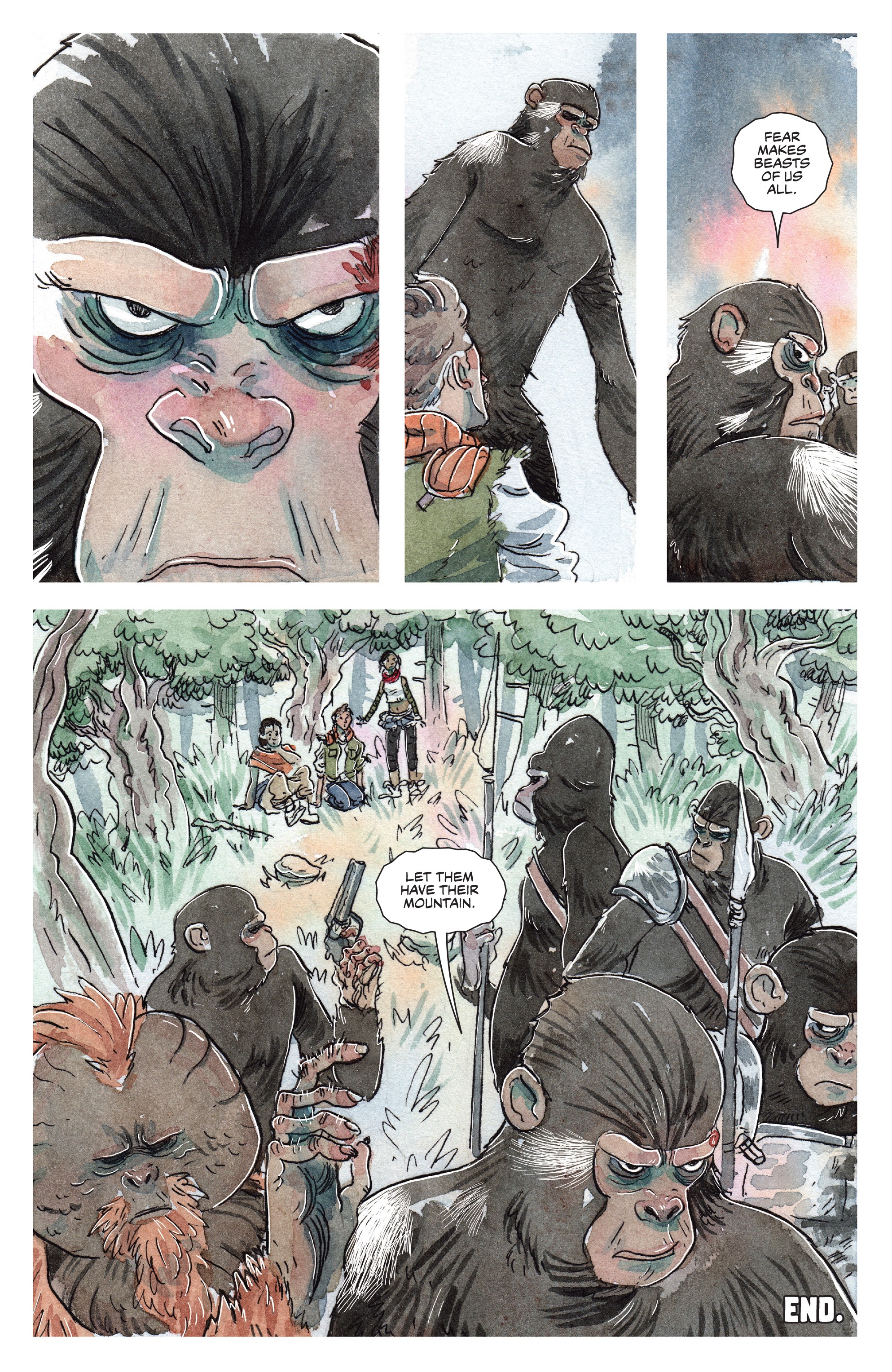 Planet of the Apes: The Time of Man (2018) issue 1 - Page 41