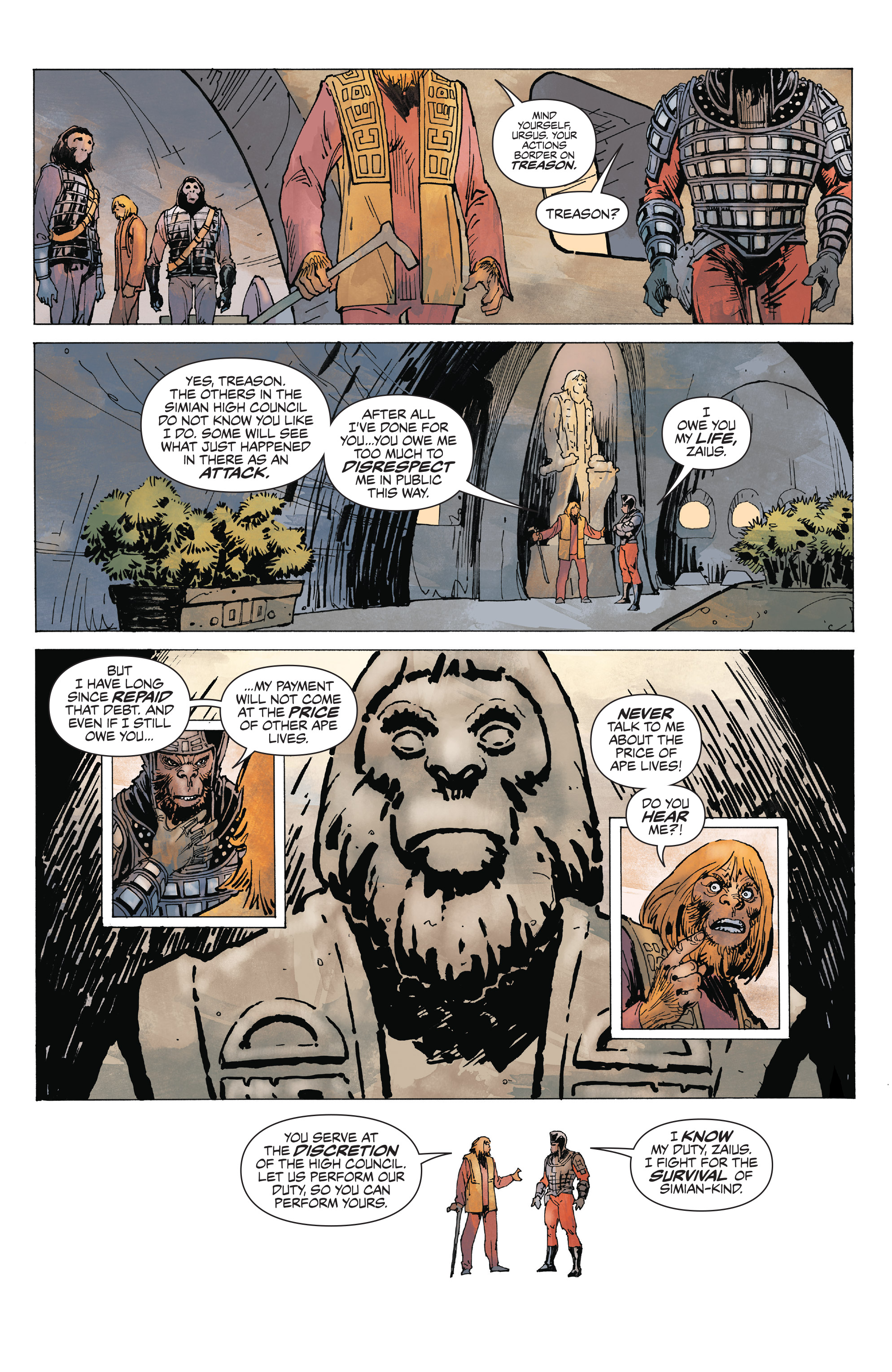 Planet of the Apes: Ursus (2018) issue 4 - Page 8