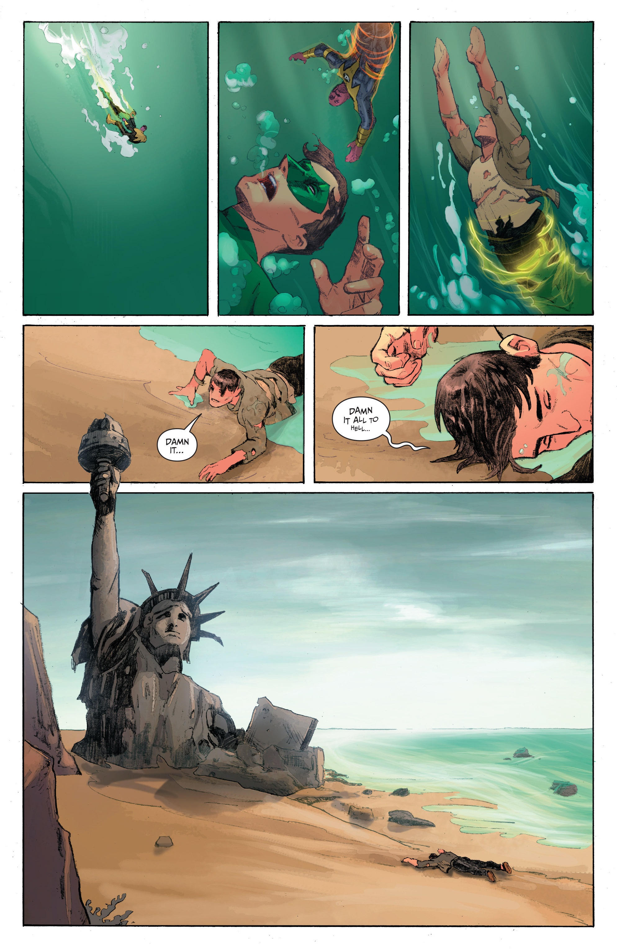 Planet of the Apes/Green Lantern (2017) issue 1 - Page 18