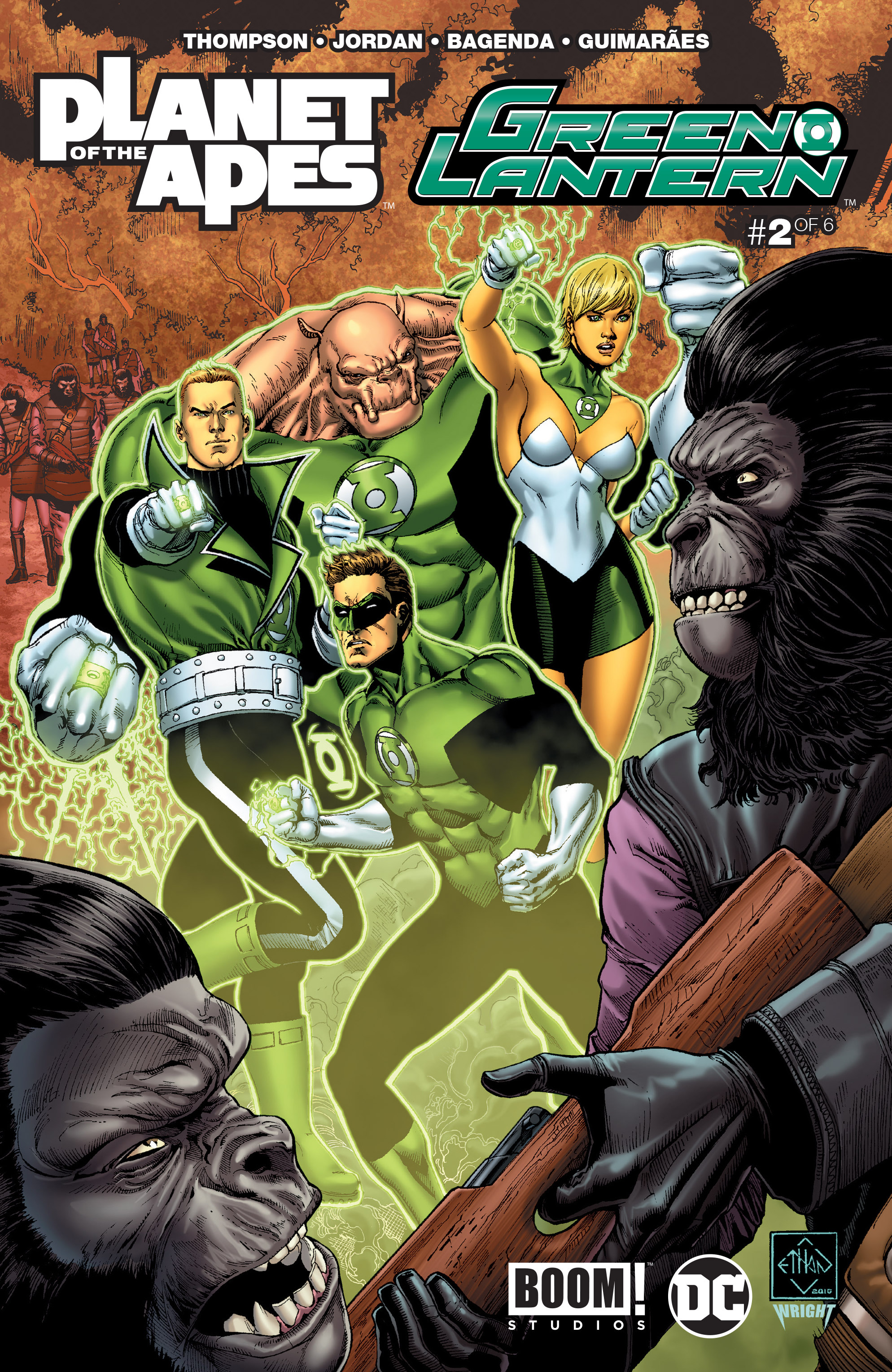 Planet of the Apes/Green Lantern (2017)-Planet of the Apes/Green Lantern (2017) #2