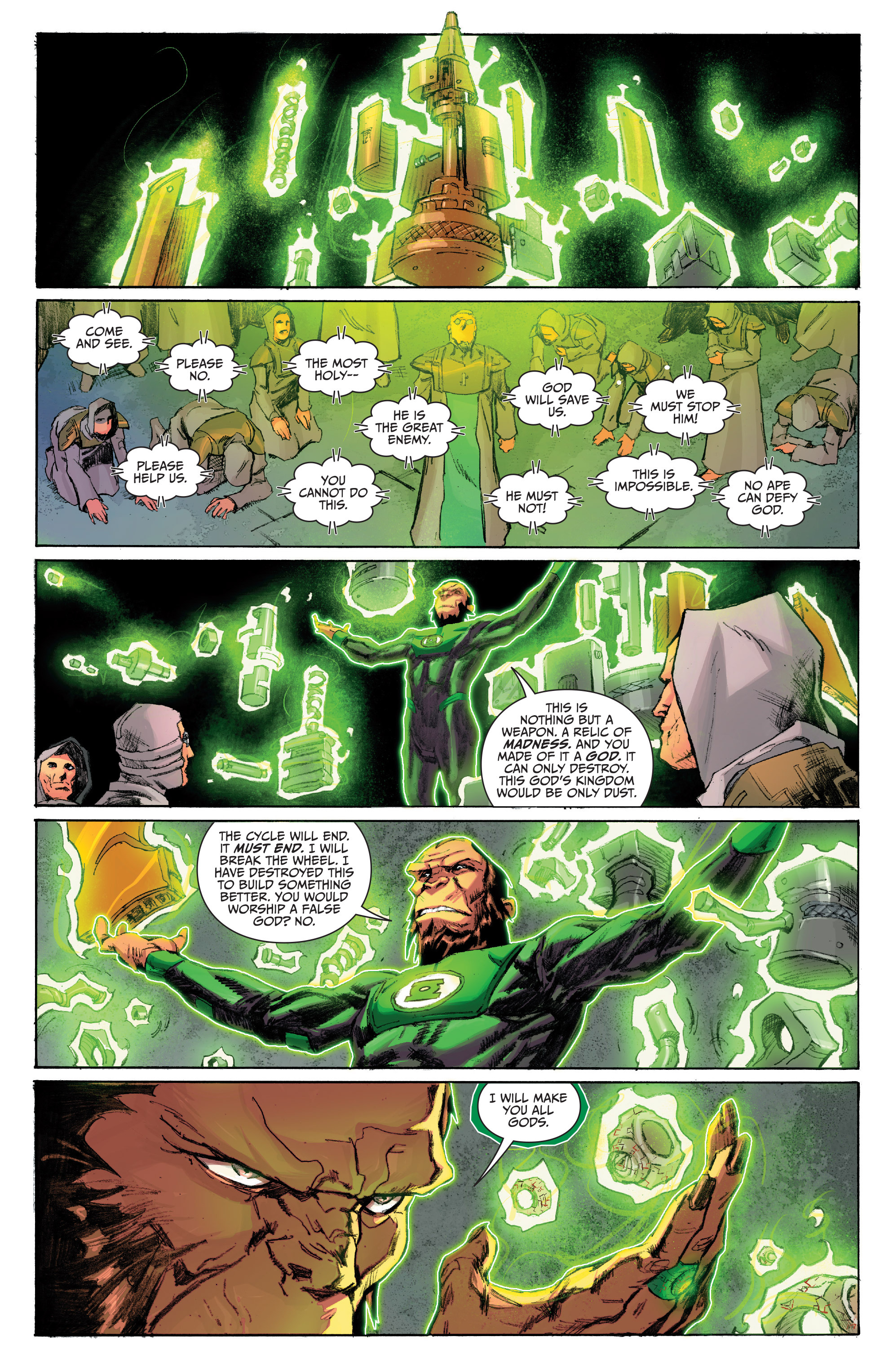 Planet of the Apes/Green Lantern (2017) issue 2 - Page 9