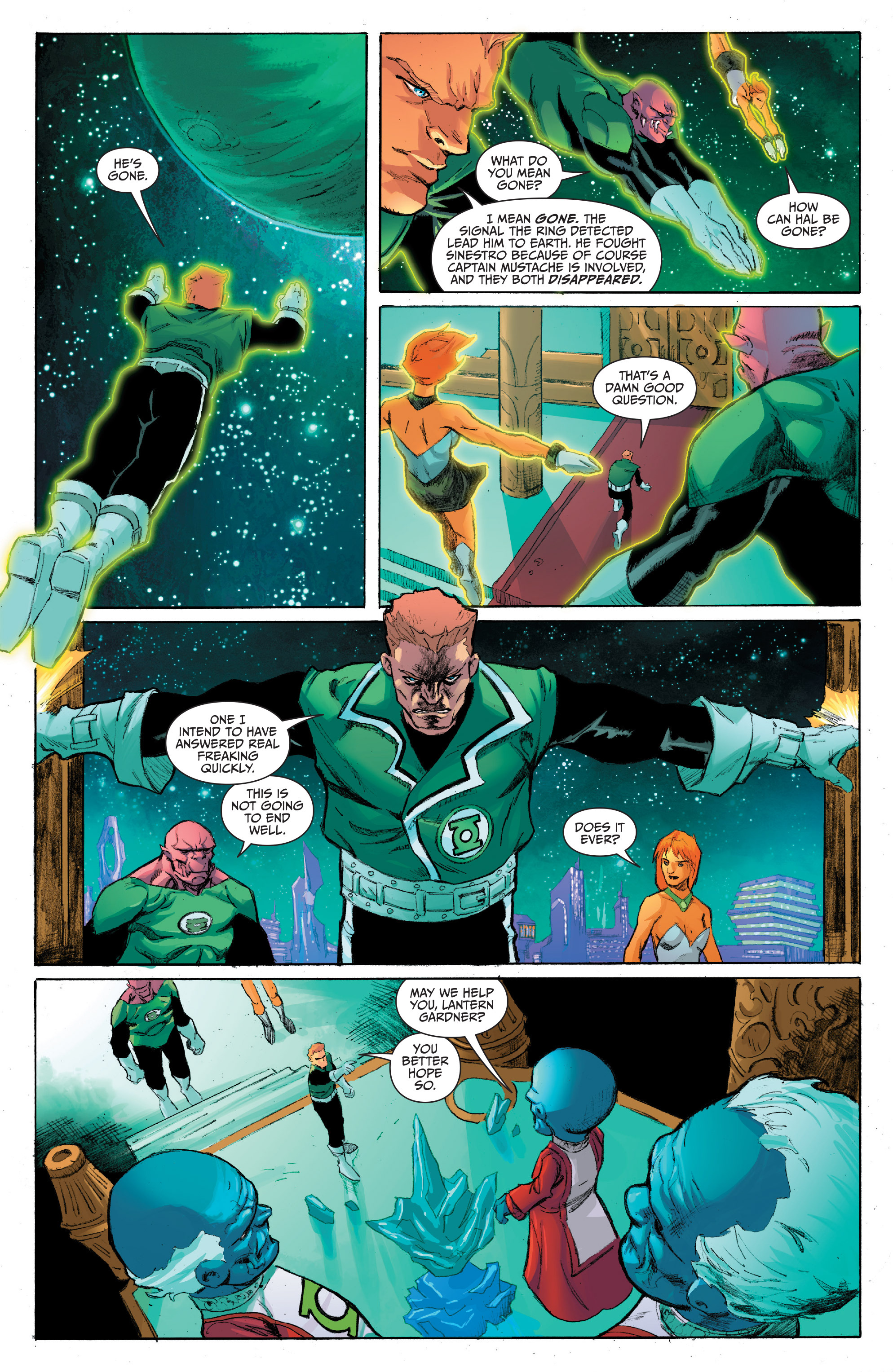 Planet of the Apes/Green Lantern (2017) issue 2 - Page 10