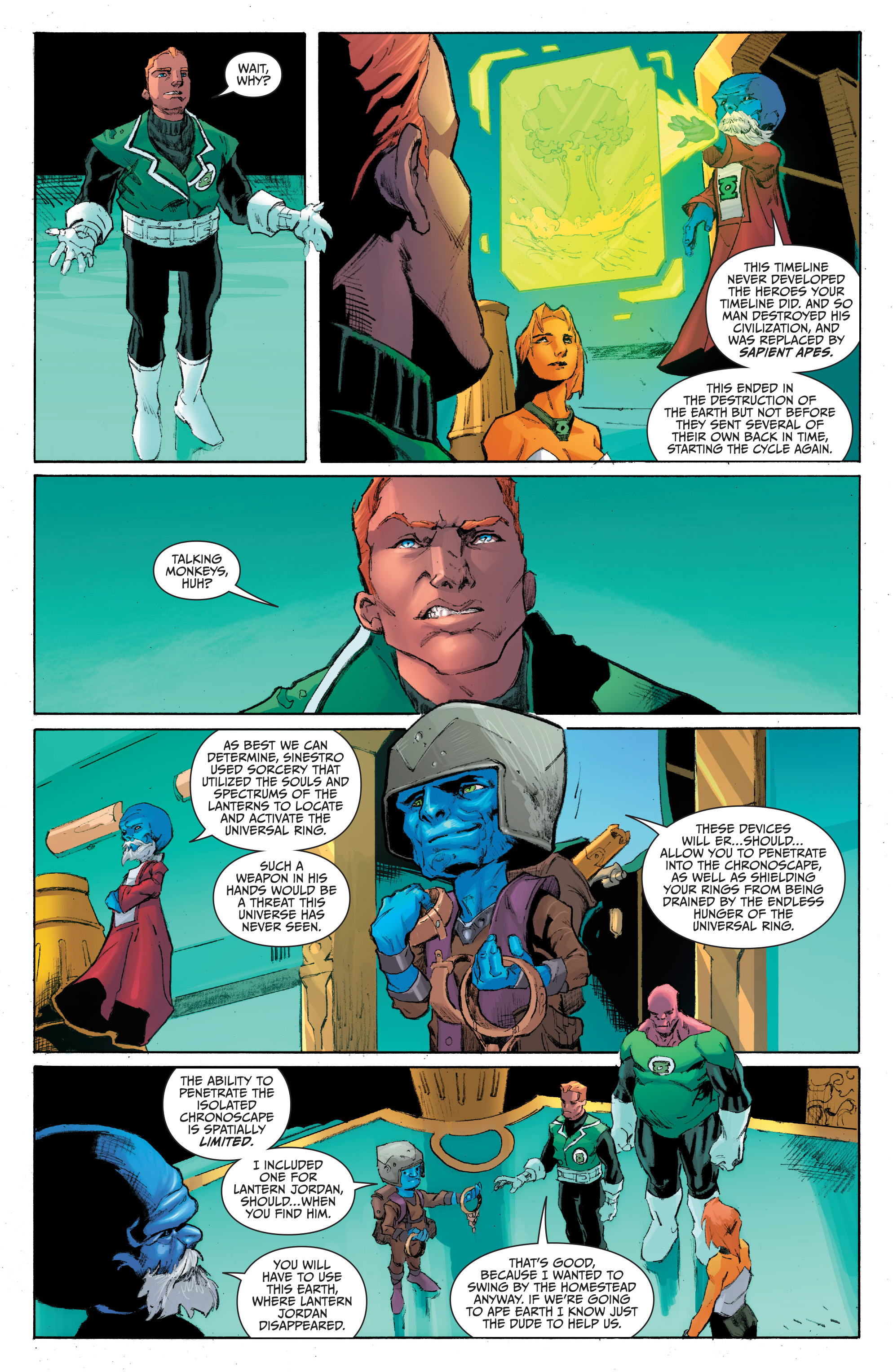 Planet of the Apes/Green Lantern (2017) issue 2 - Page 13