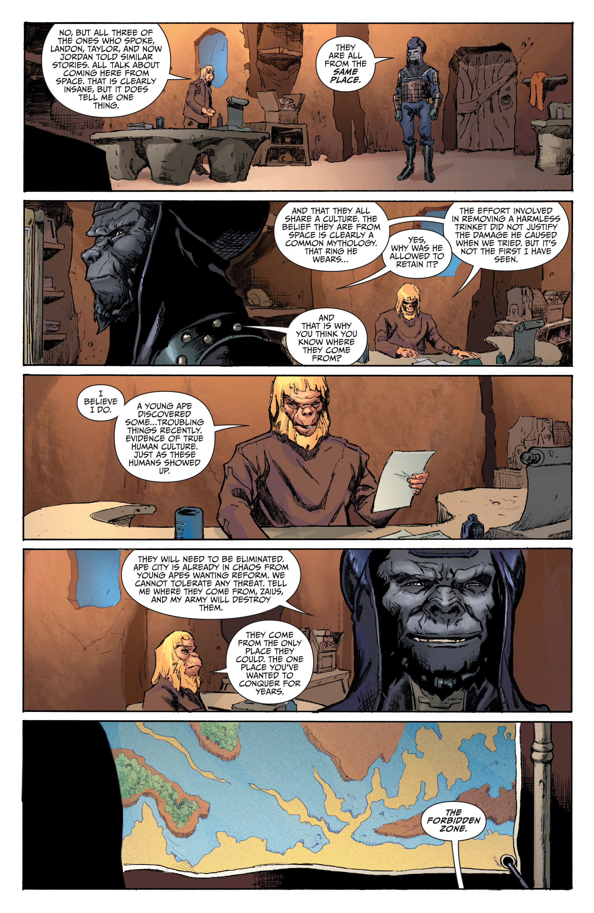 Planet of the Apes/Green Lantern (2017) issue 2 - Page 17