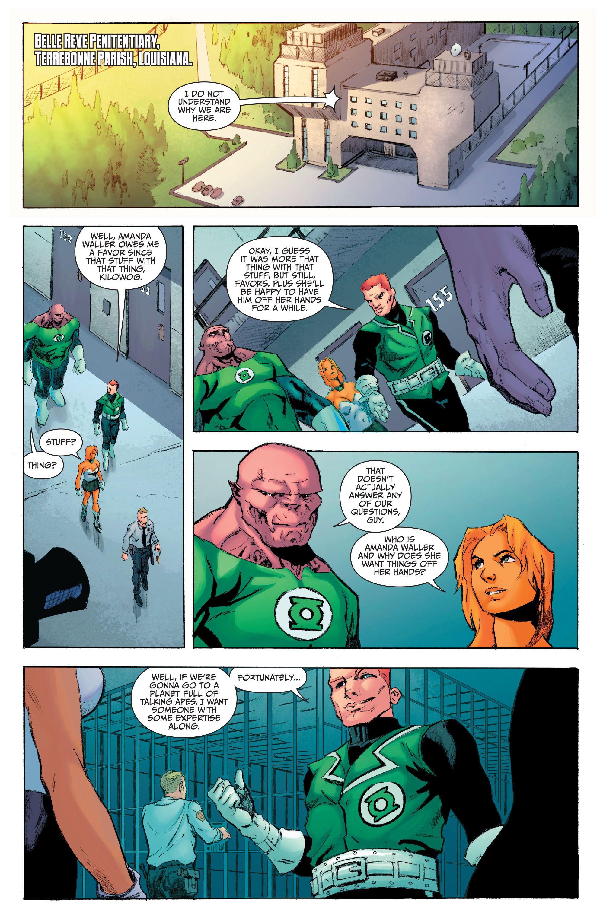 Planet of the Apes/Green Lantern (2017) issue 2 - Page 23