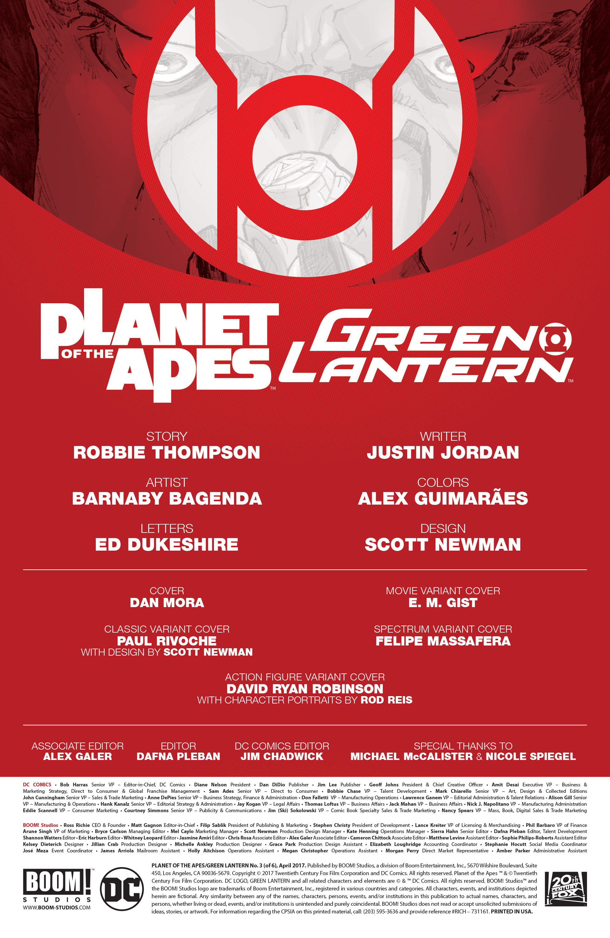 Planet of the Apes/Green Lantern (2017) issue 3 - Page 2