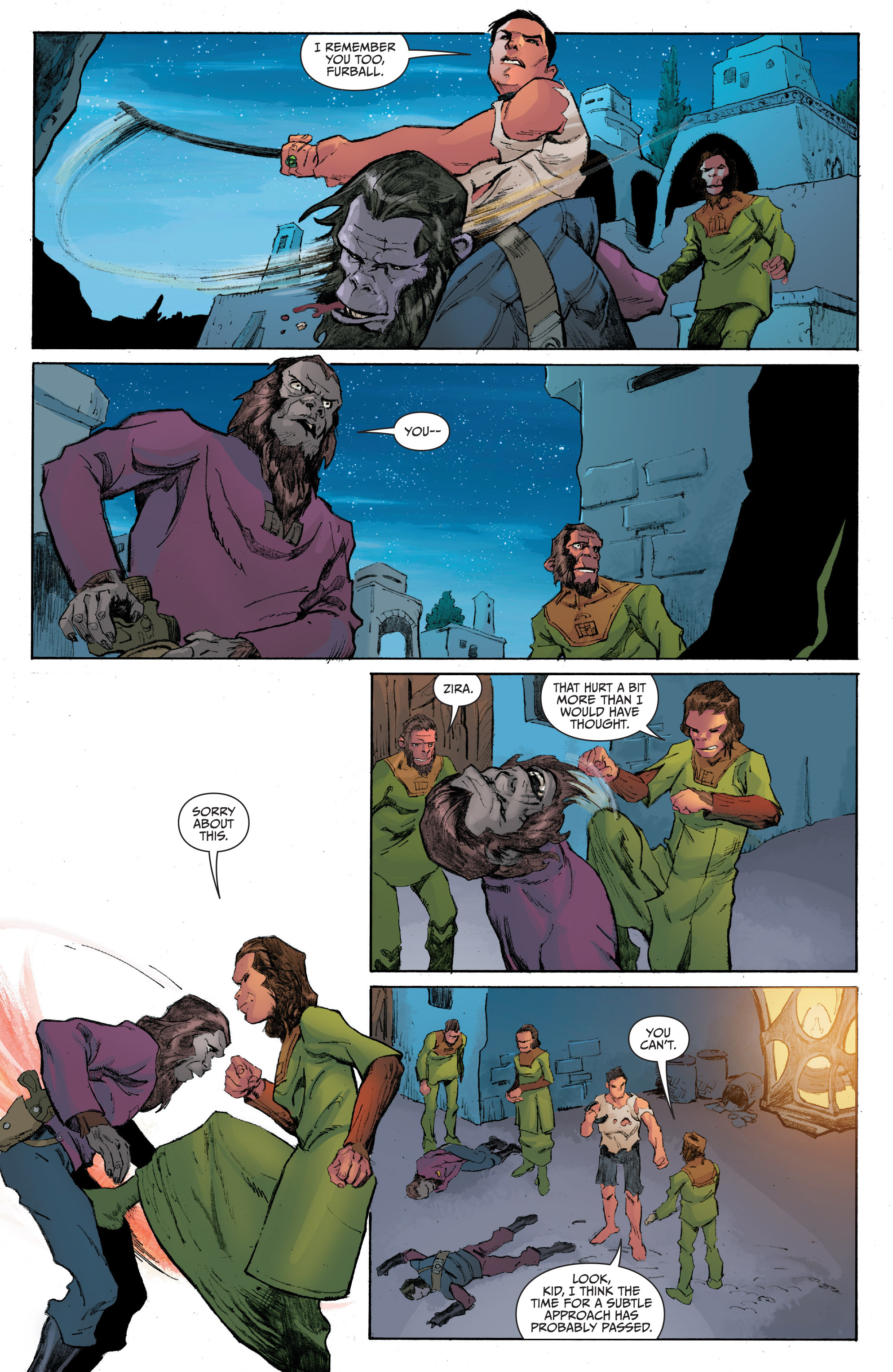 Planet of the Apes/Green Lantern (2017) issue 3 - Page 8