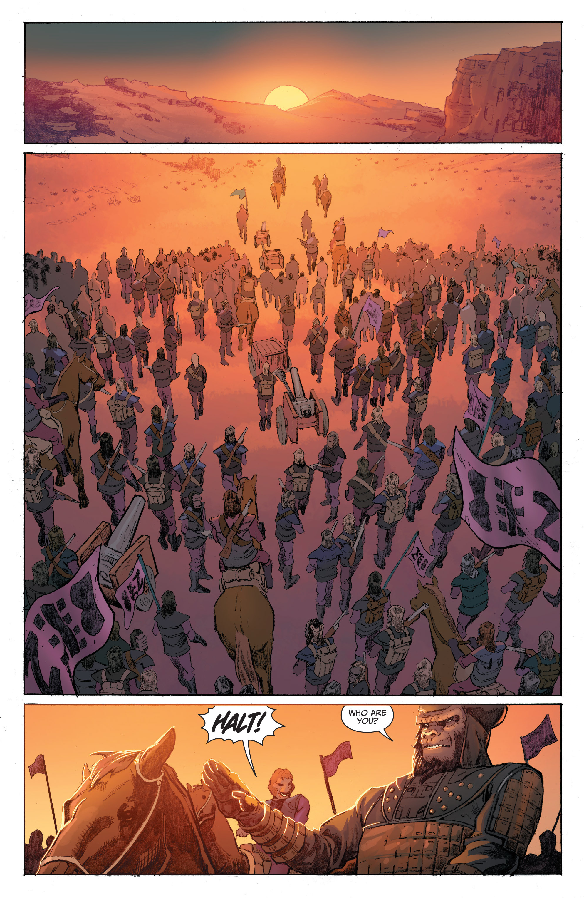 Planet of the Apes/Green Lantern (2017) issue 3 - Page 10